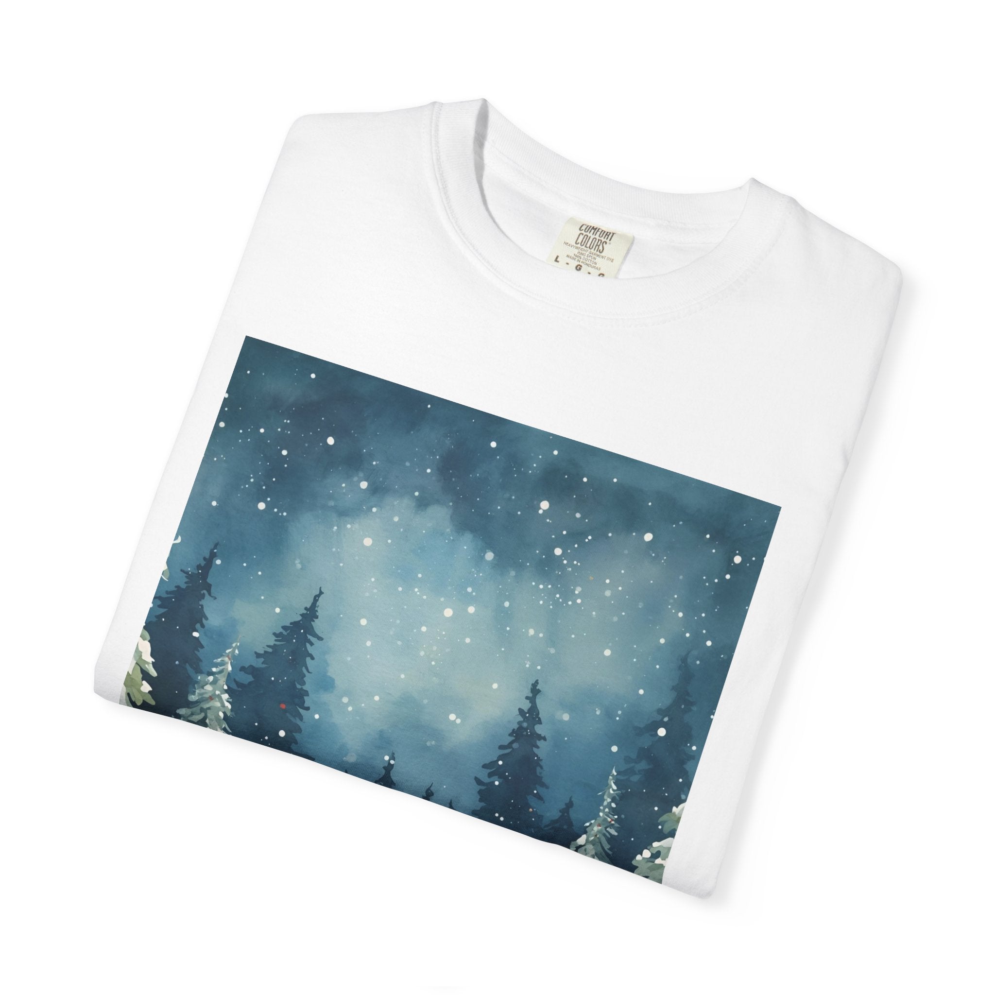 Whimsical Winter T-Shirt, Cozy Graphic Tee, Holiday Apparel, Gift for Her, Seasonal Fashion, Unisex Tee