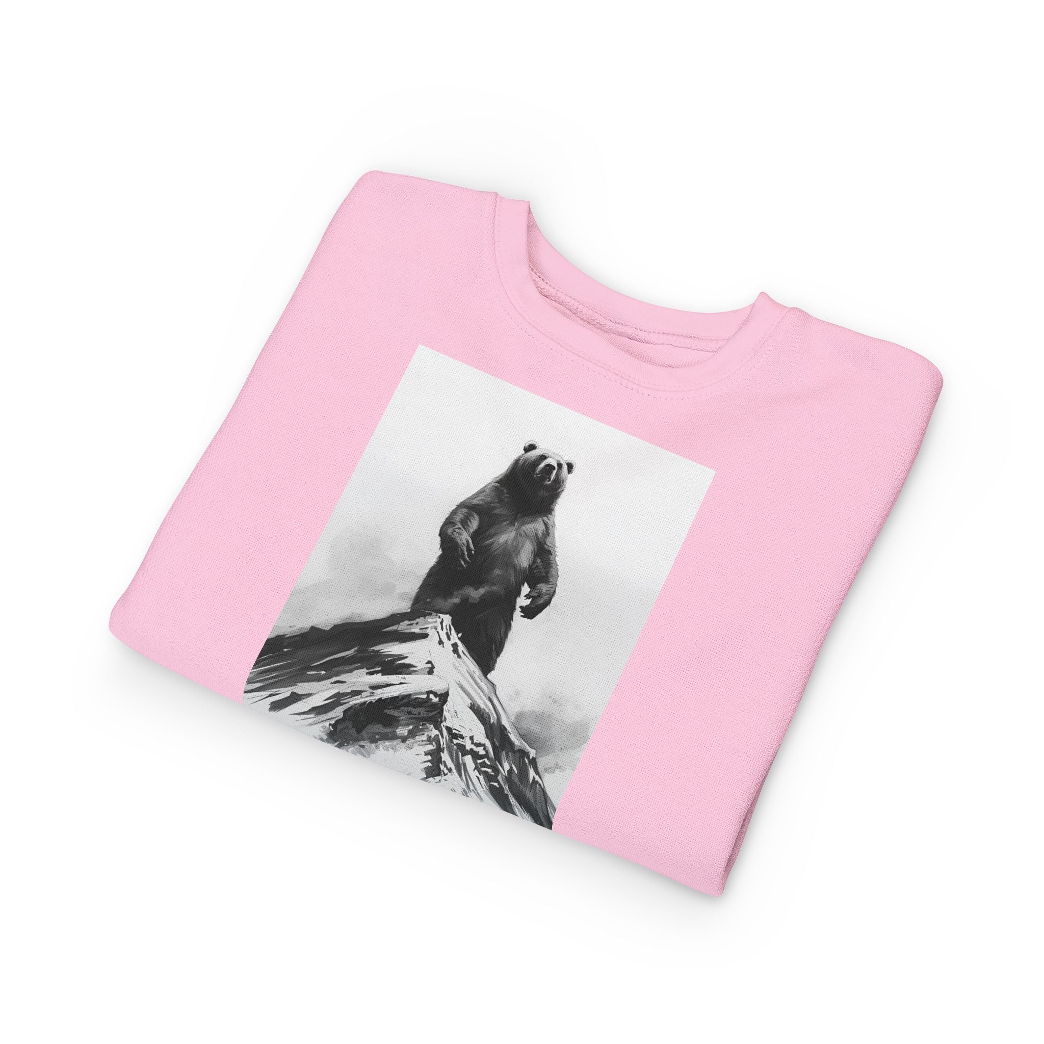 Bear Mountain Snow Toddler Sweatshirt