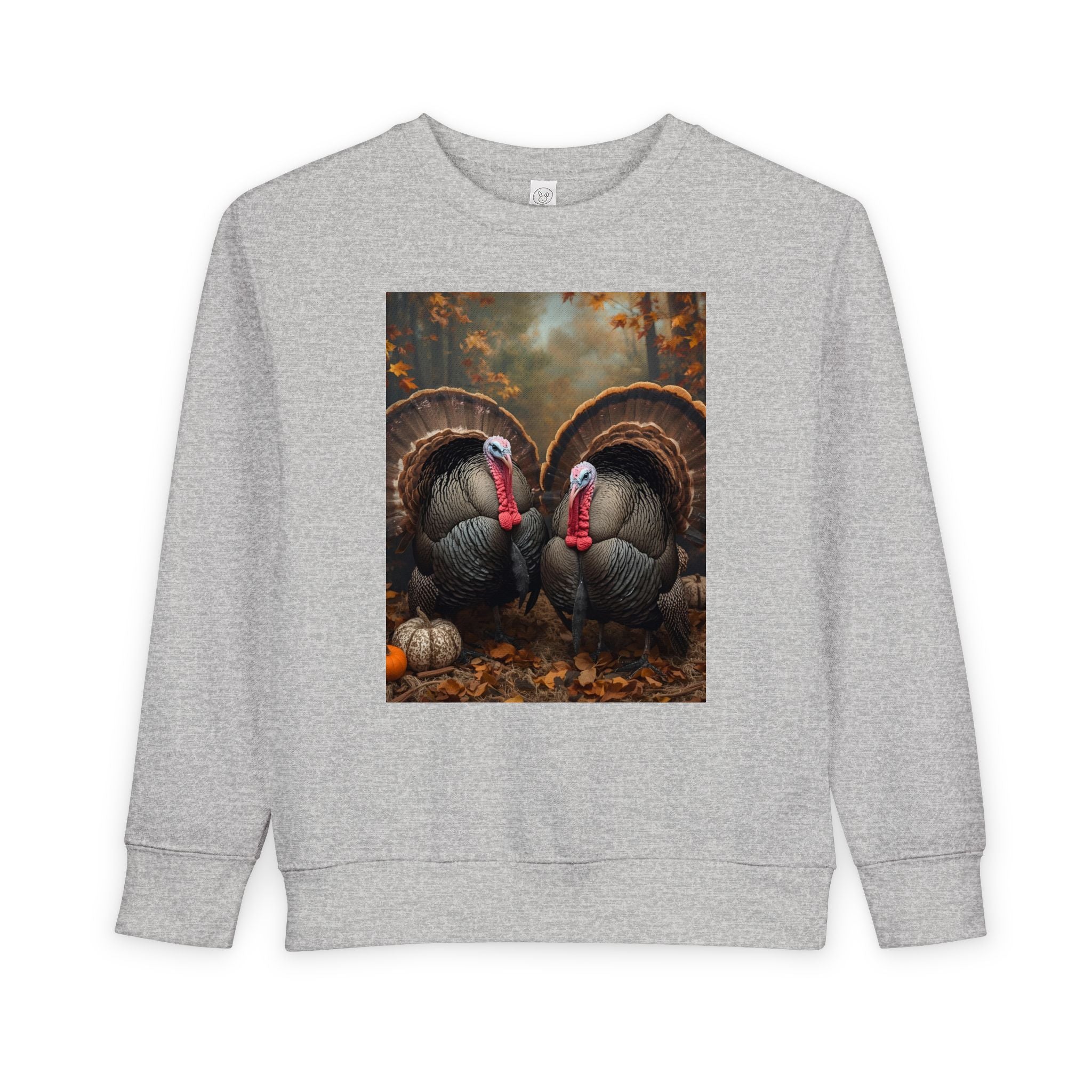 Thanksgiving Turkey Toddler Sweatshirt