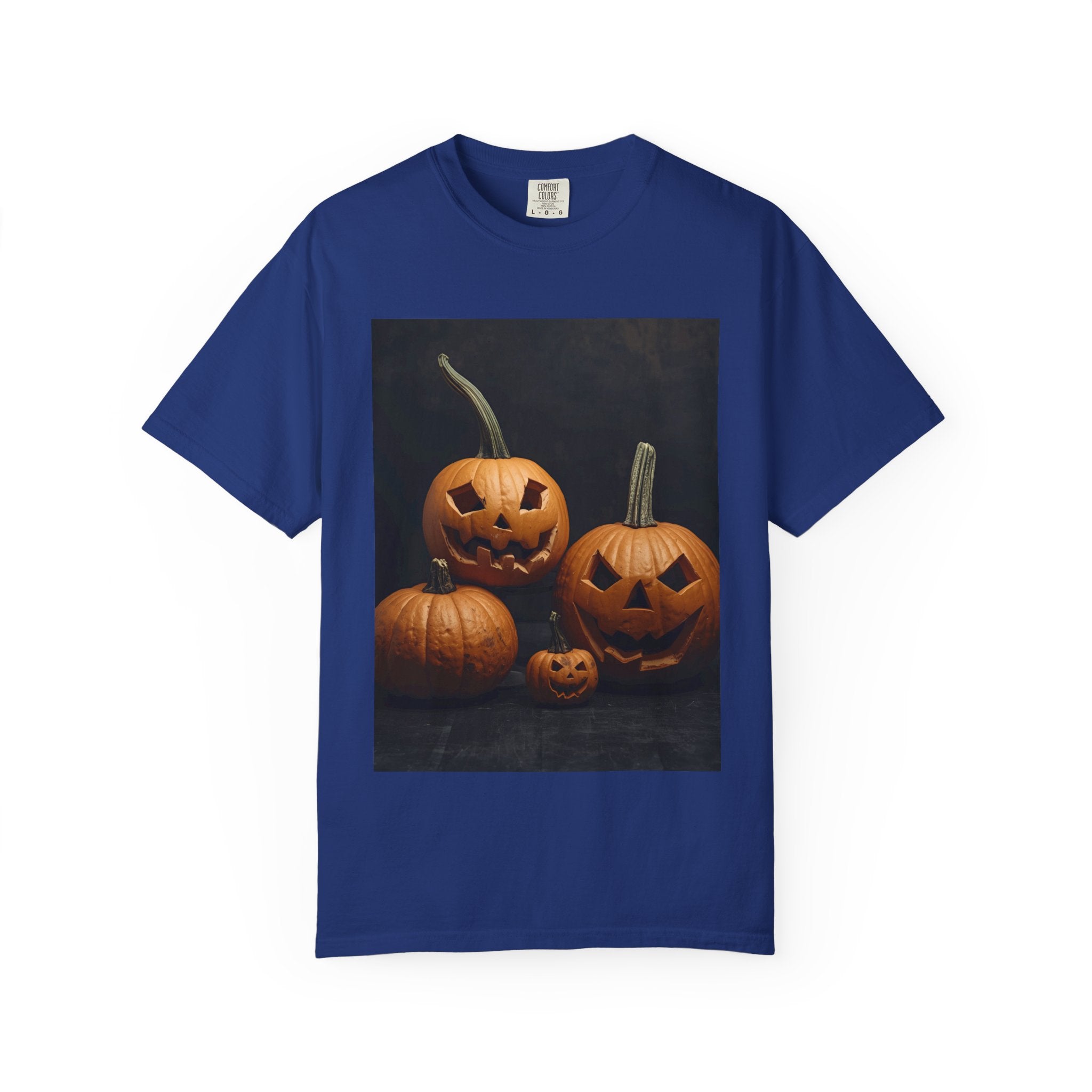 Halloween Pumpkin Graphic Tee, Unisex T-Shirt, Fall Fashion, Cozy Casual Wear, Spooky Season Apparel, Autumn Vibes
