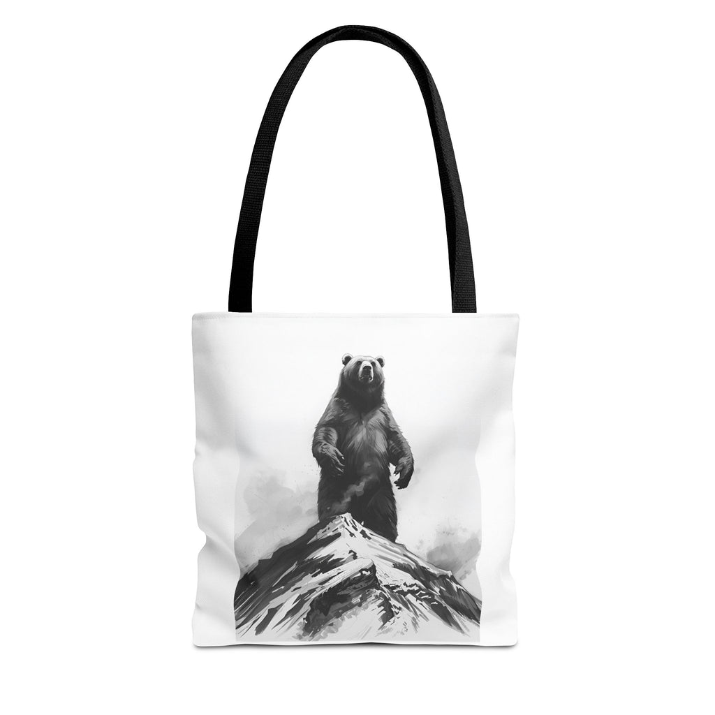 Bear Mountain Snow Tote Bag (AOP)