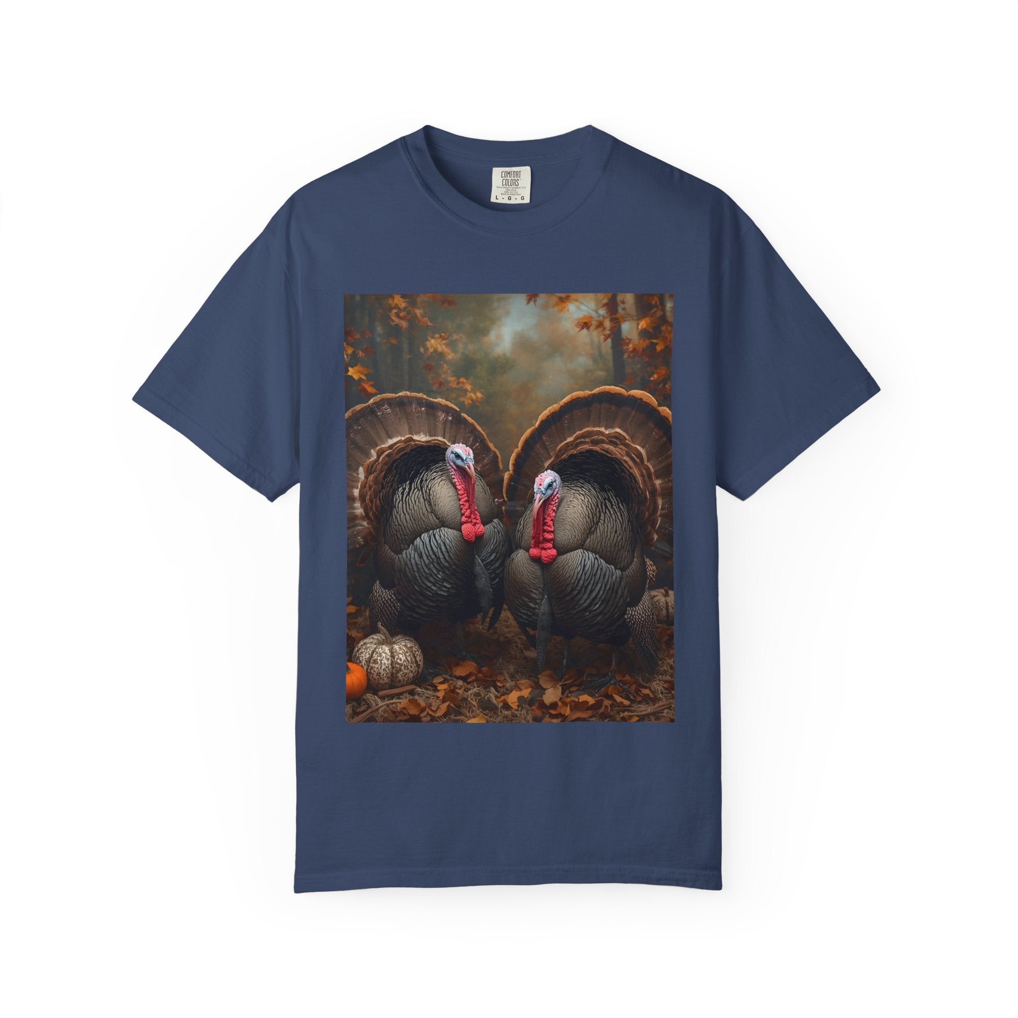 Thanksgiving Turkey T-Shirt, Fall Apparel, Unisex Tee, Harvest Celebration Gift, Autumn Wardrobe Essential