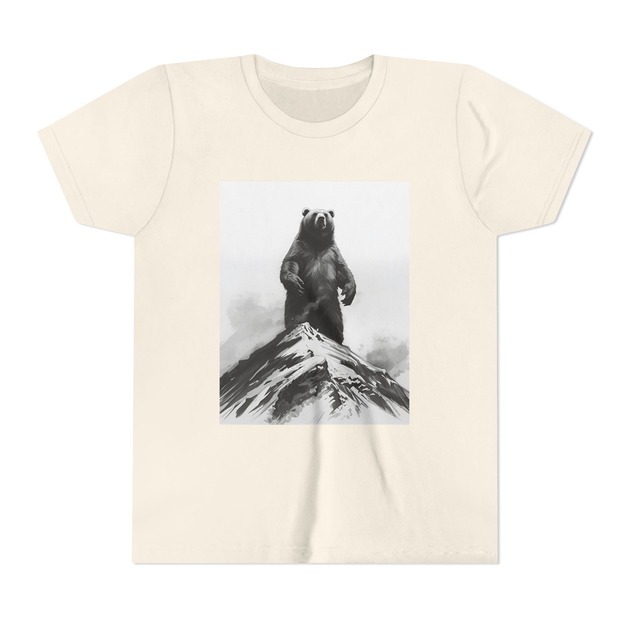 Bear Mountain Snow Youth Short Sleeve Tee