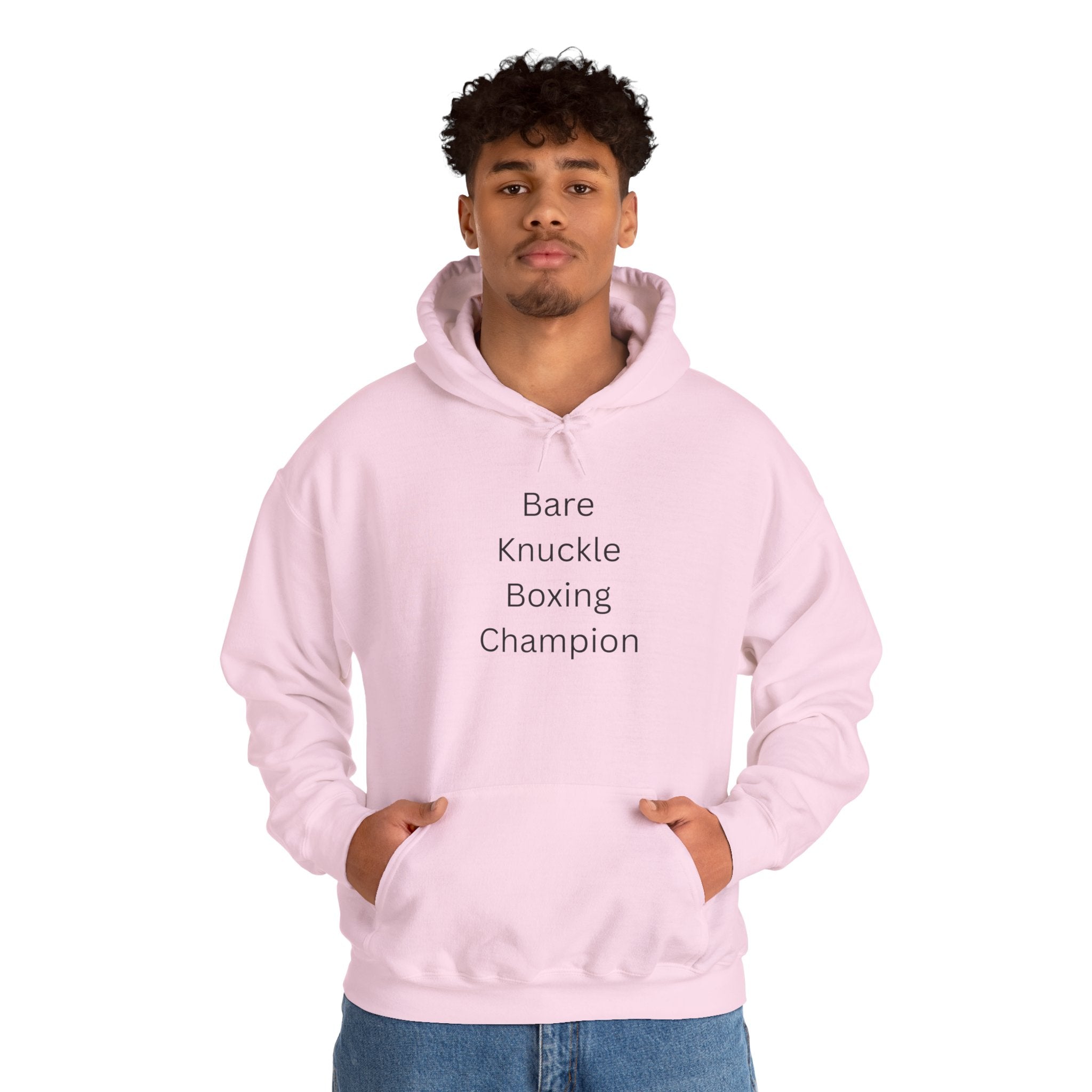 Bare Knuckle Boxing Champion Hoodie | Unisex Sweatshirt, Gift for Boxers, Fitness Apparel, Sportswear, Boxing Champion Merchandise