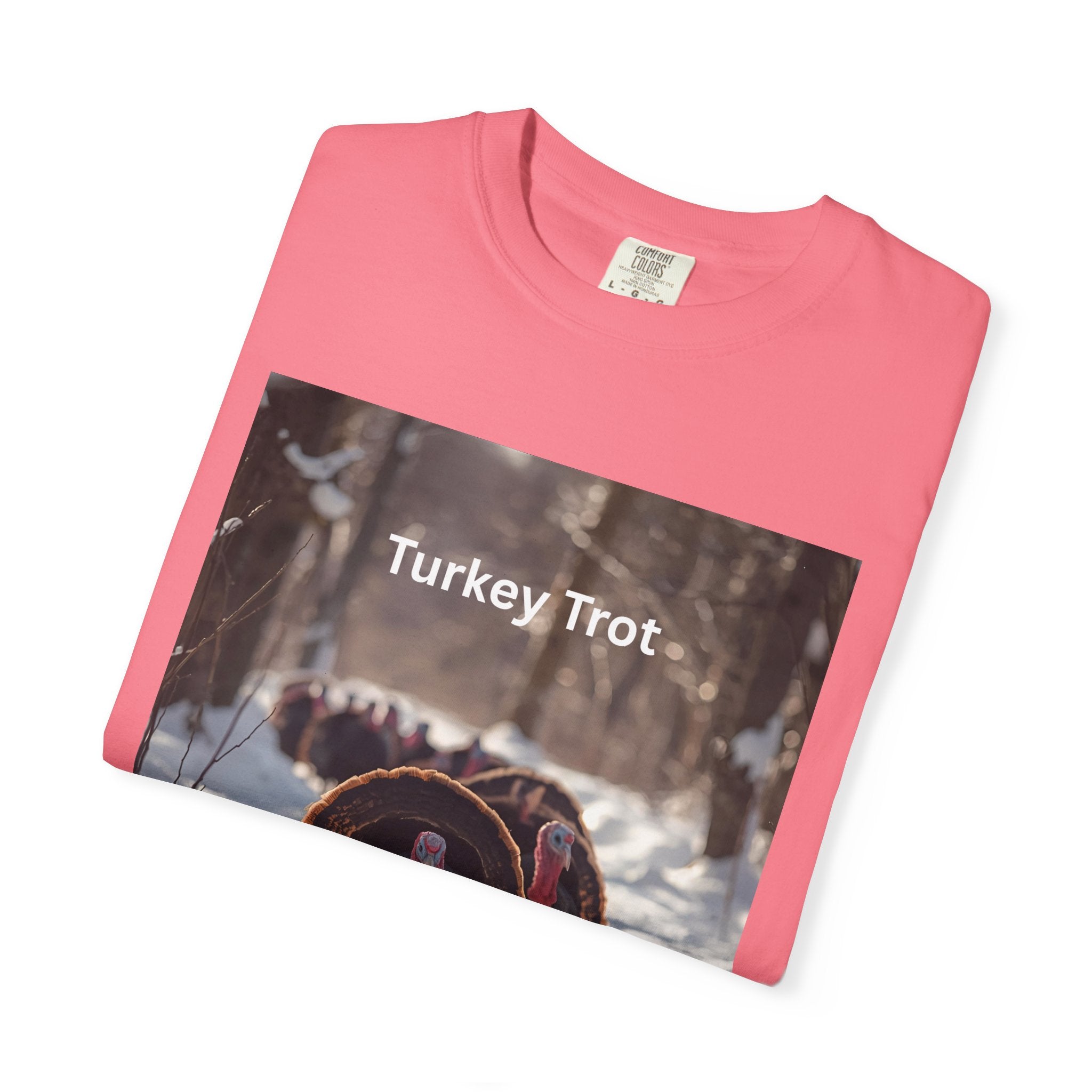 Turkey Trot Unisex T-Shirt, Casual Tee, Thanksgiving Apparel, Outdoor Fun Shirt, Festival Wear, Holiday Gift Idea