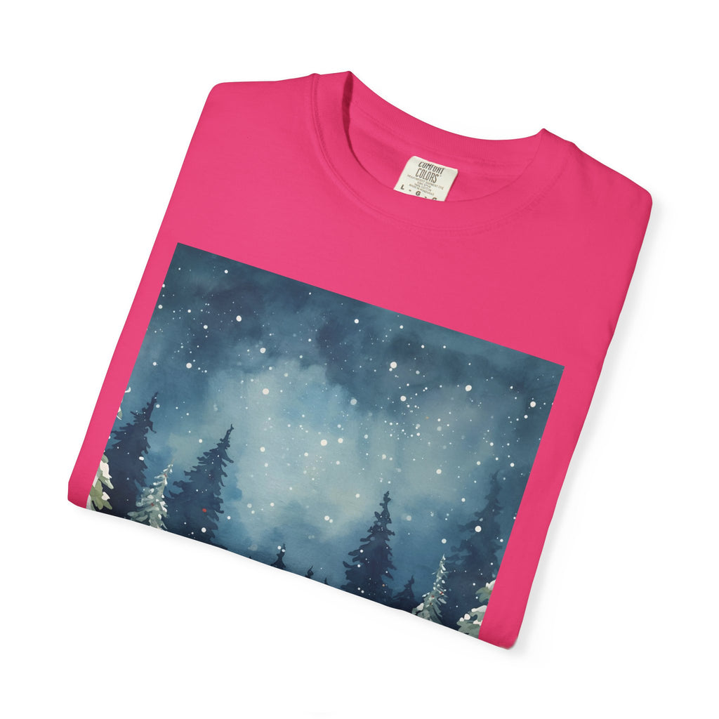 Whimsical Winter T-Shirt, Cozy Graphic Tee, Holiday Apparel, Gift for Her, Seasonal Fashion, Unisex Tee