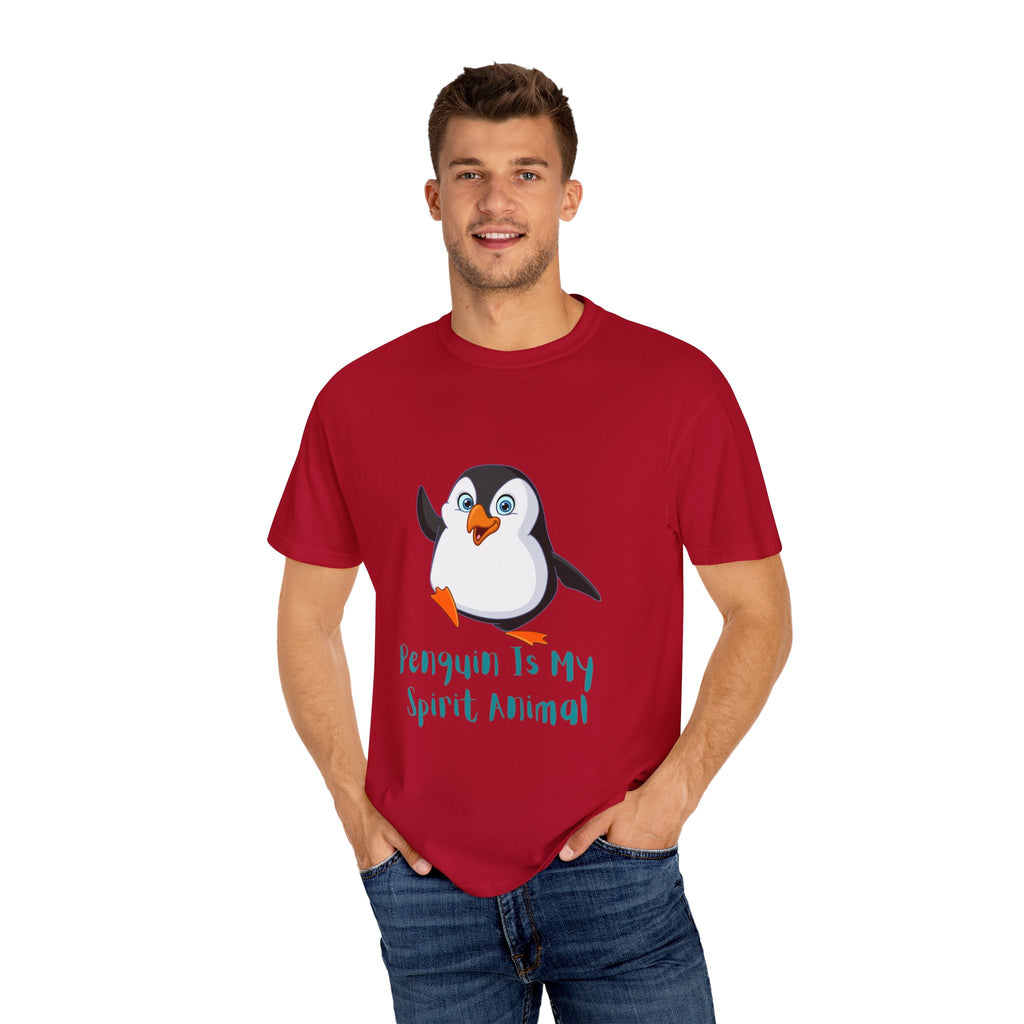 Penguin Spirit Animal T-Shirt - Fun Graphic Tee, Animal Lover Gift, Casual Wear, Unisex Fashion, Cute Birthday Top
