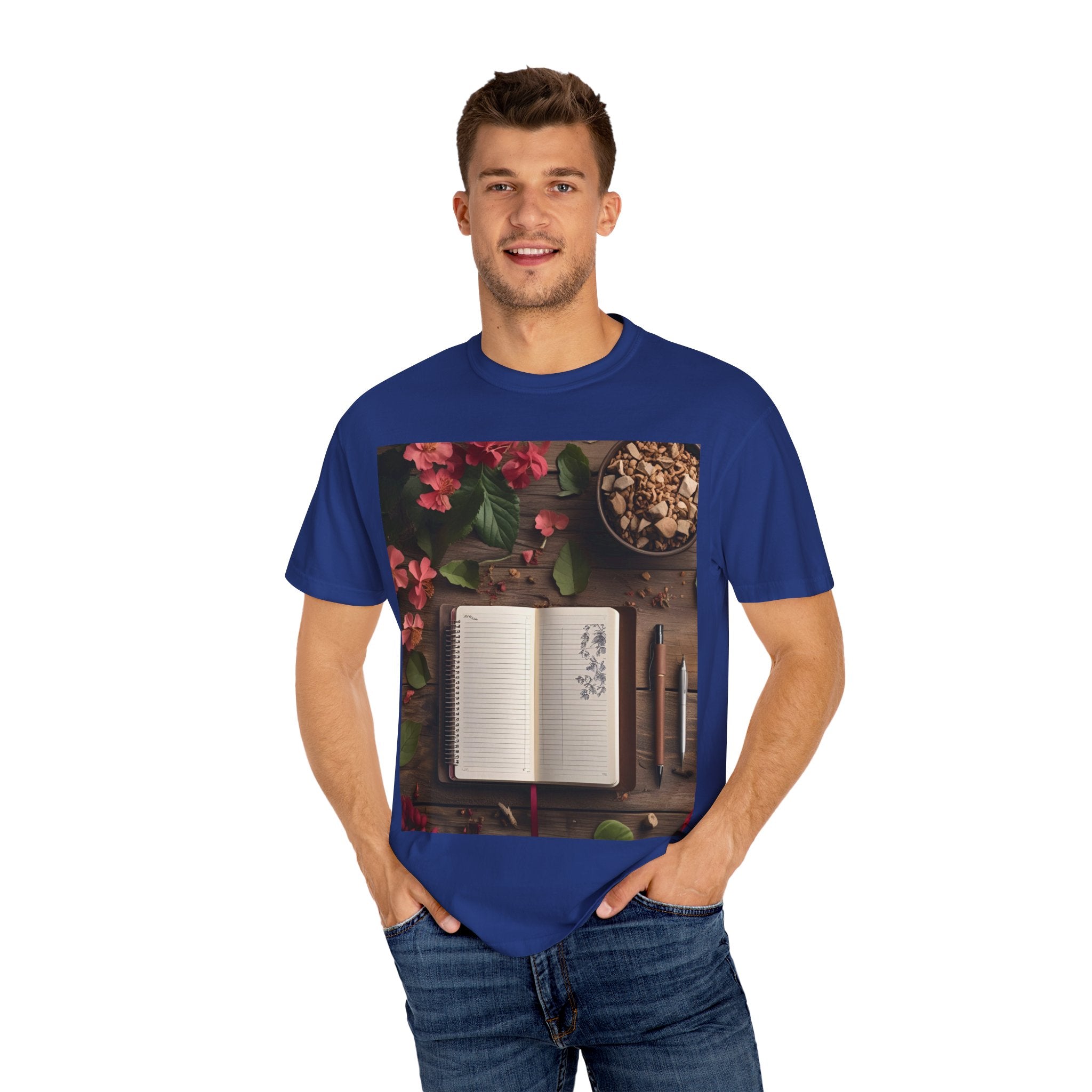 Chic Garden T-Shirt for Nature Lovers, Casual Wear, Eco-Friendly Apparel, Gift for Friends, Stylish Summer Shirt