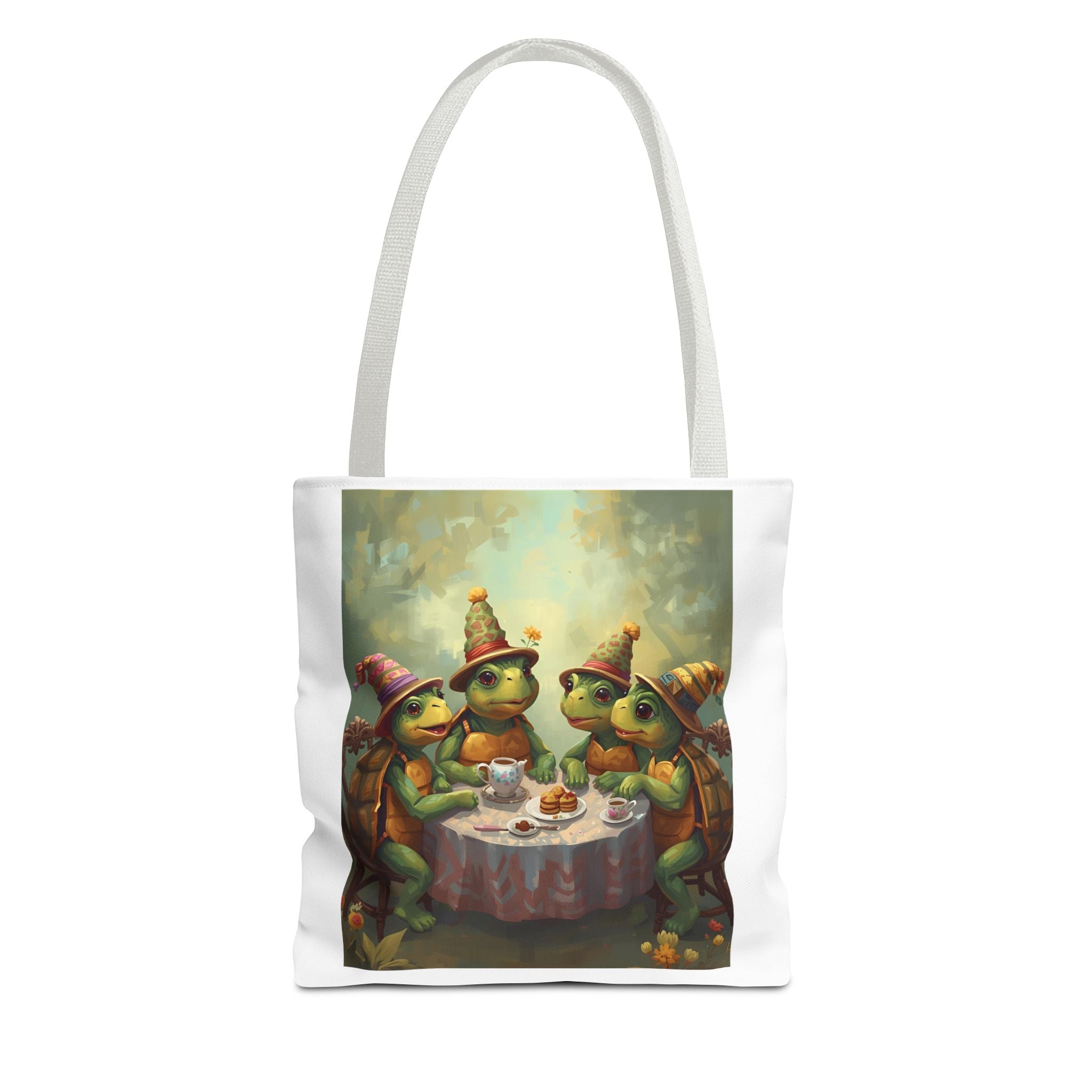 Cute Frogs Tote Bag (AOP)
