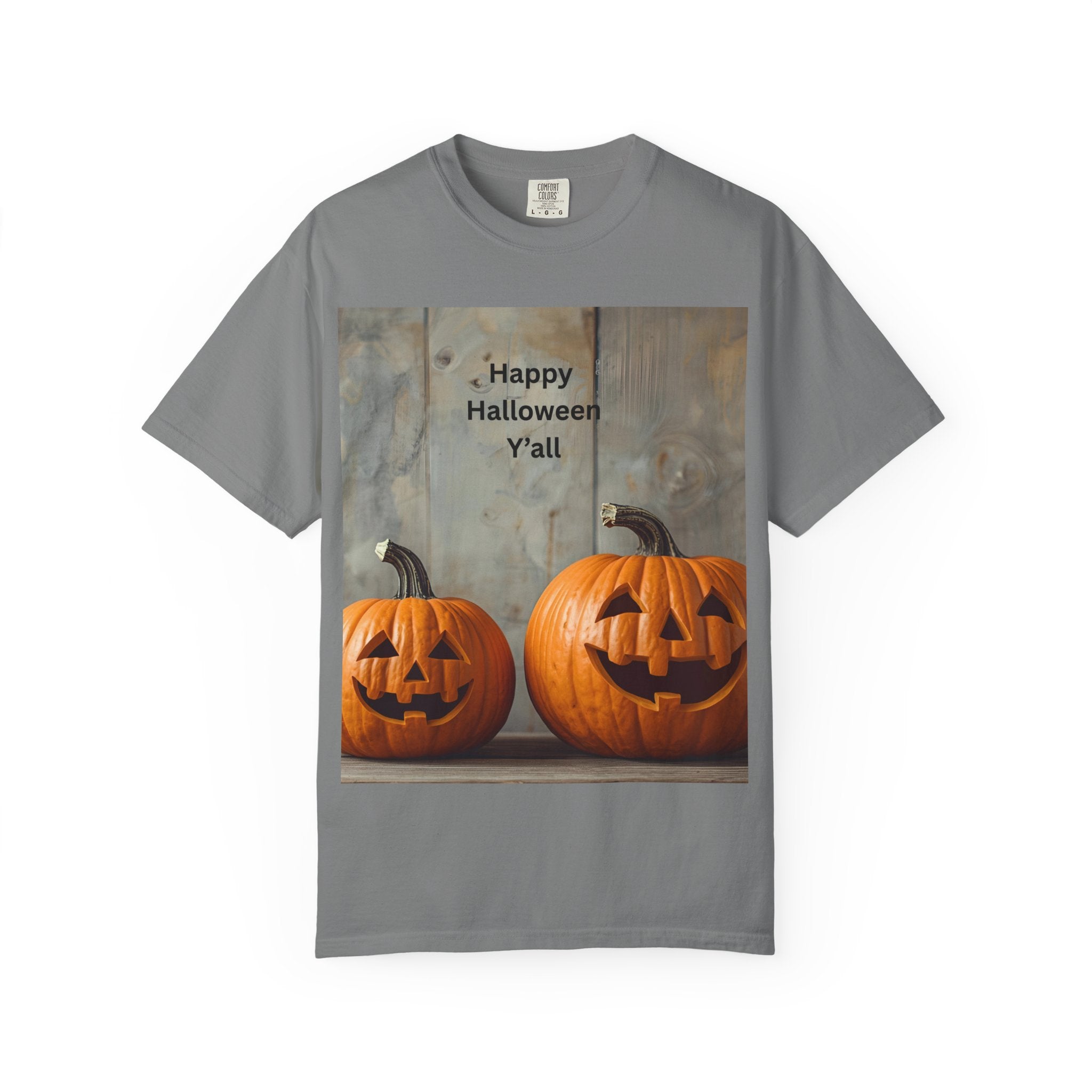Happy Halloween Y'all T-Shirt | Cozy Fall Tee, Pumpkin Shirt, Unisex Halloween Apparel, October Gift, Casual Wear