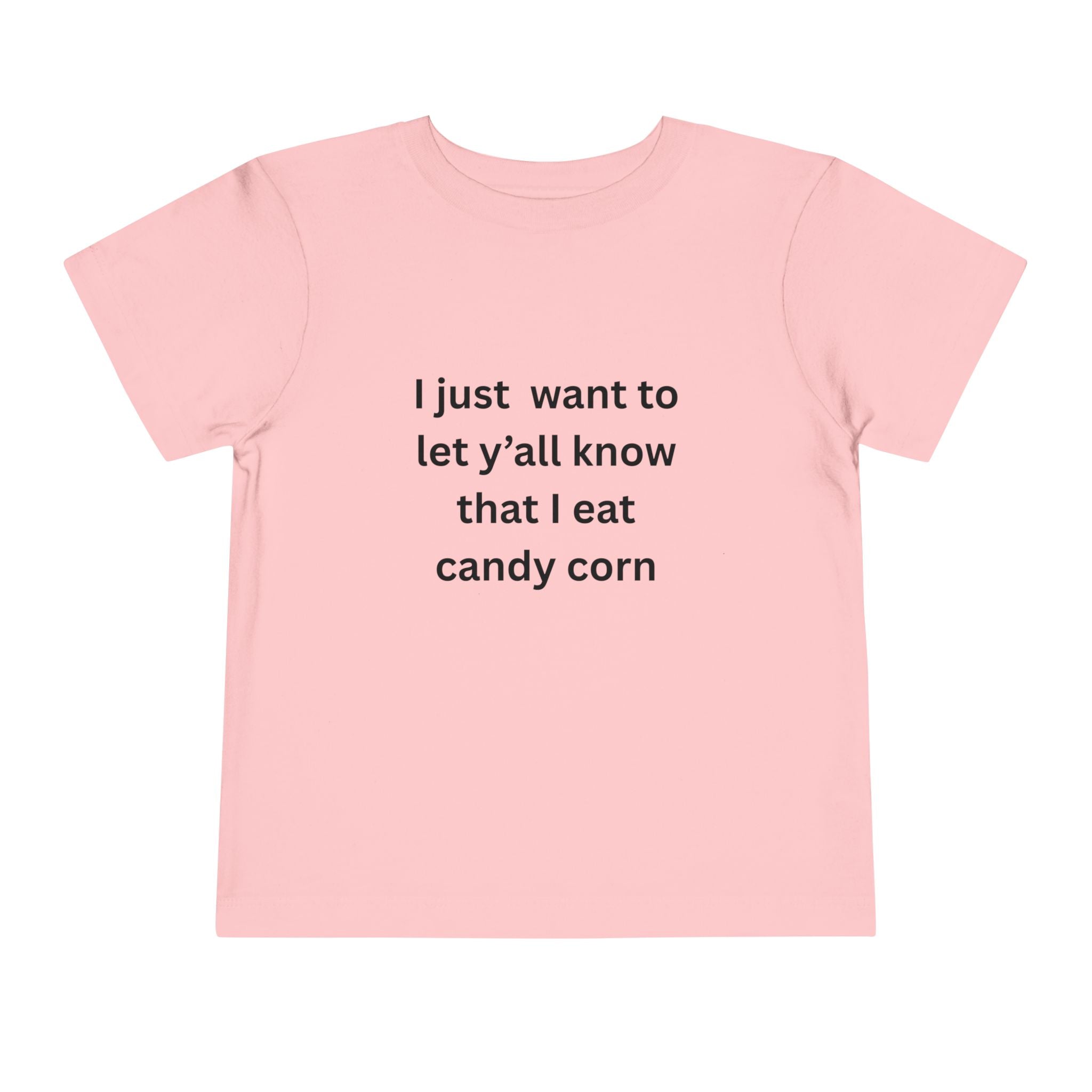 I Eat Candy Corn Candy Corn Toddler Tee, Fun Halloween Shirt, Cute Kid's Clothing, Fall Apparel, Holiday Outfit, Trick-or-Treat Top