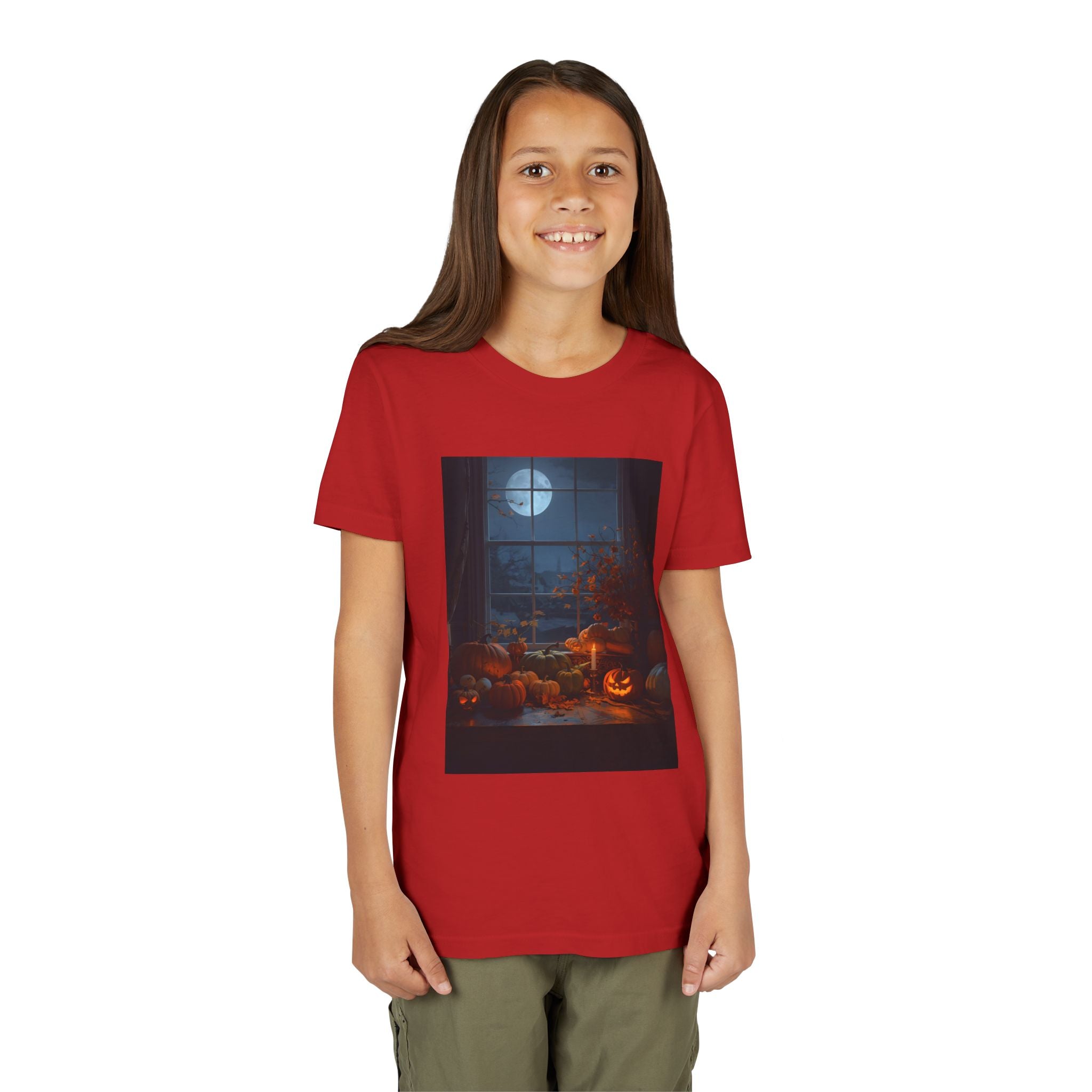 Halloween Pumpkin Youth Short Sleeve Tee