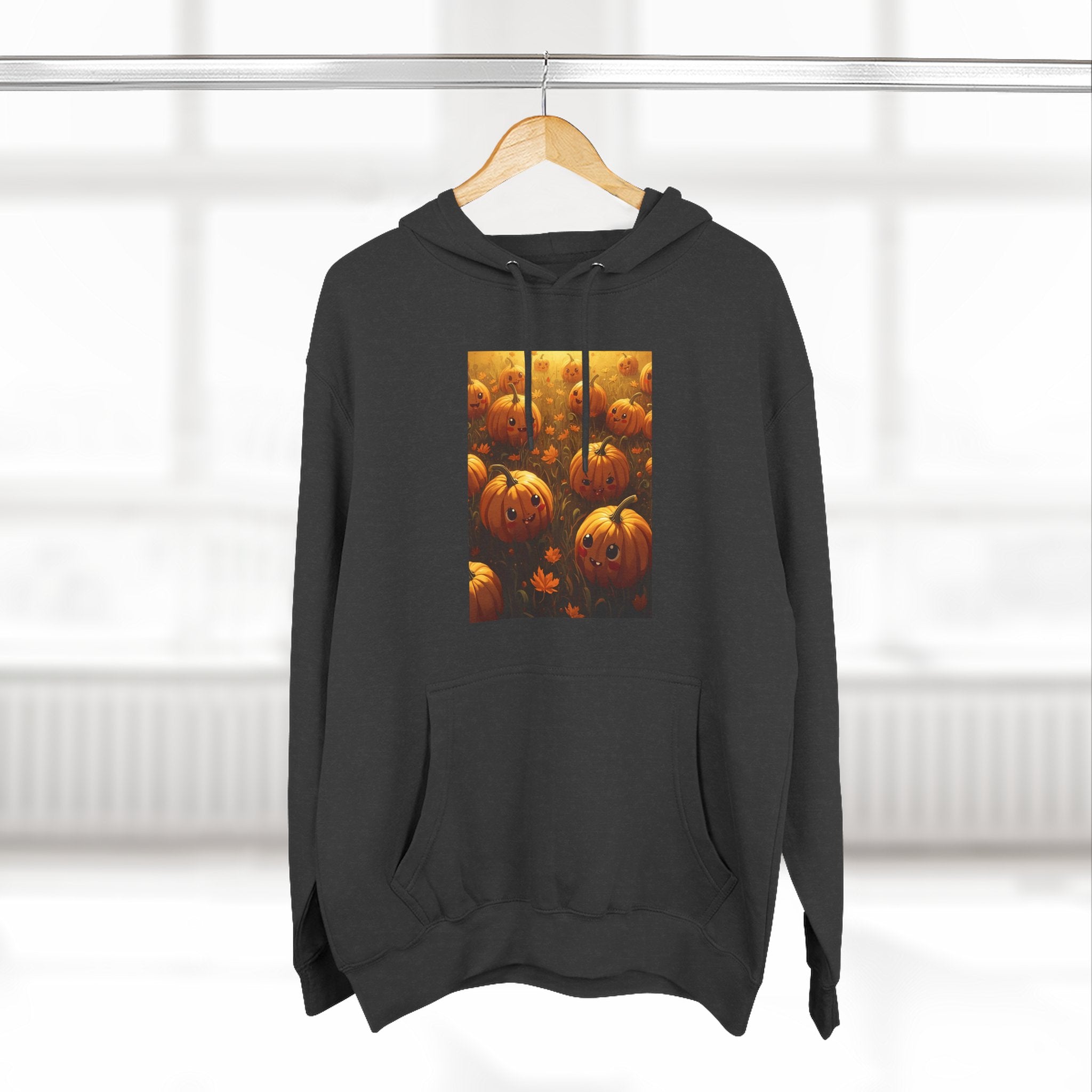 Cozy Pumpkin Hoodie, Fall Apparel, Halloween Gift, Pumpkin Patch Sweater, Autumn Clothing, Seasonal Style
