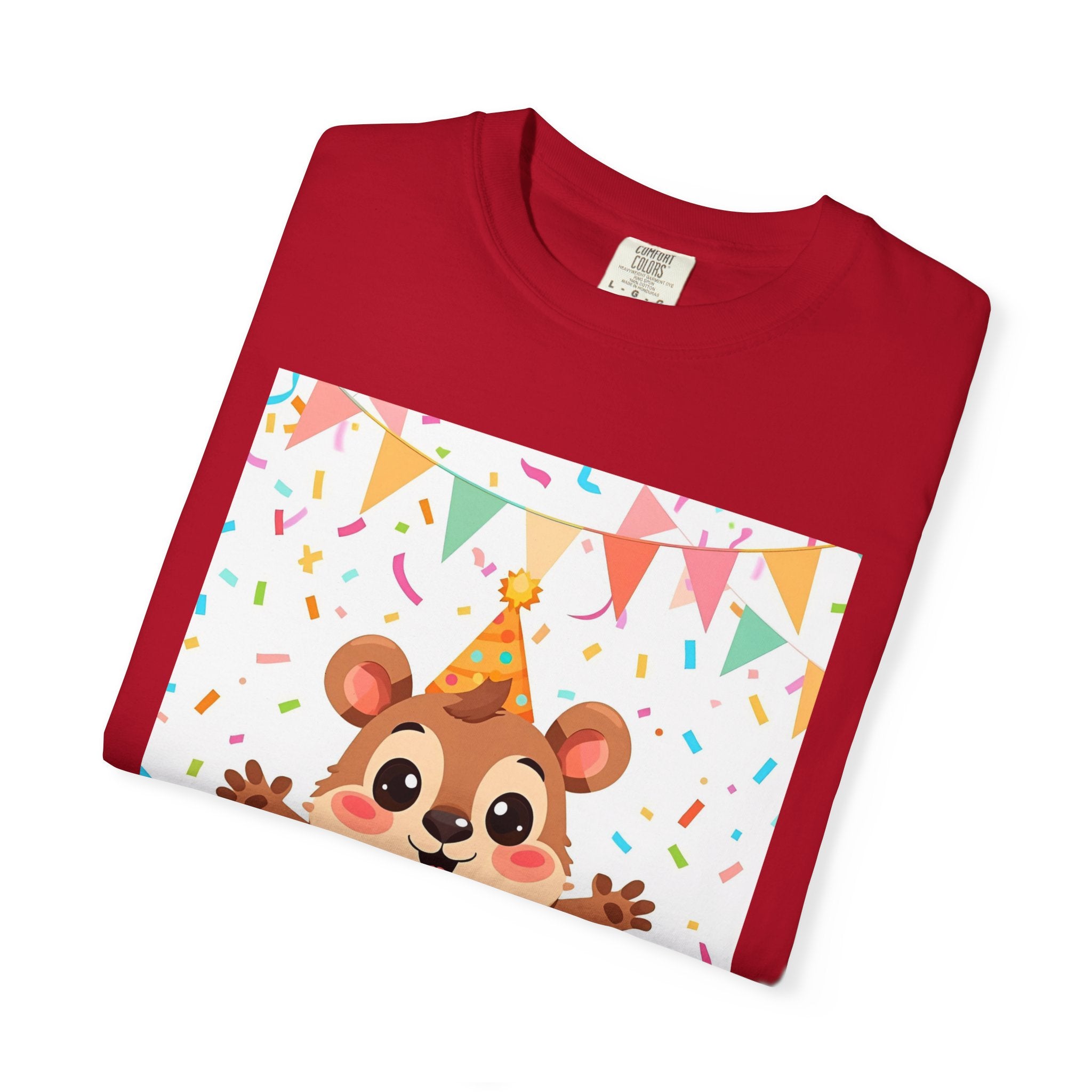 Adorable Party Animal Squirl T-Shirt - Birthday Gift, Unisex Tee, Celebration Apparel, Cute Animal Print, Fun Gift Idea