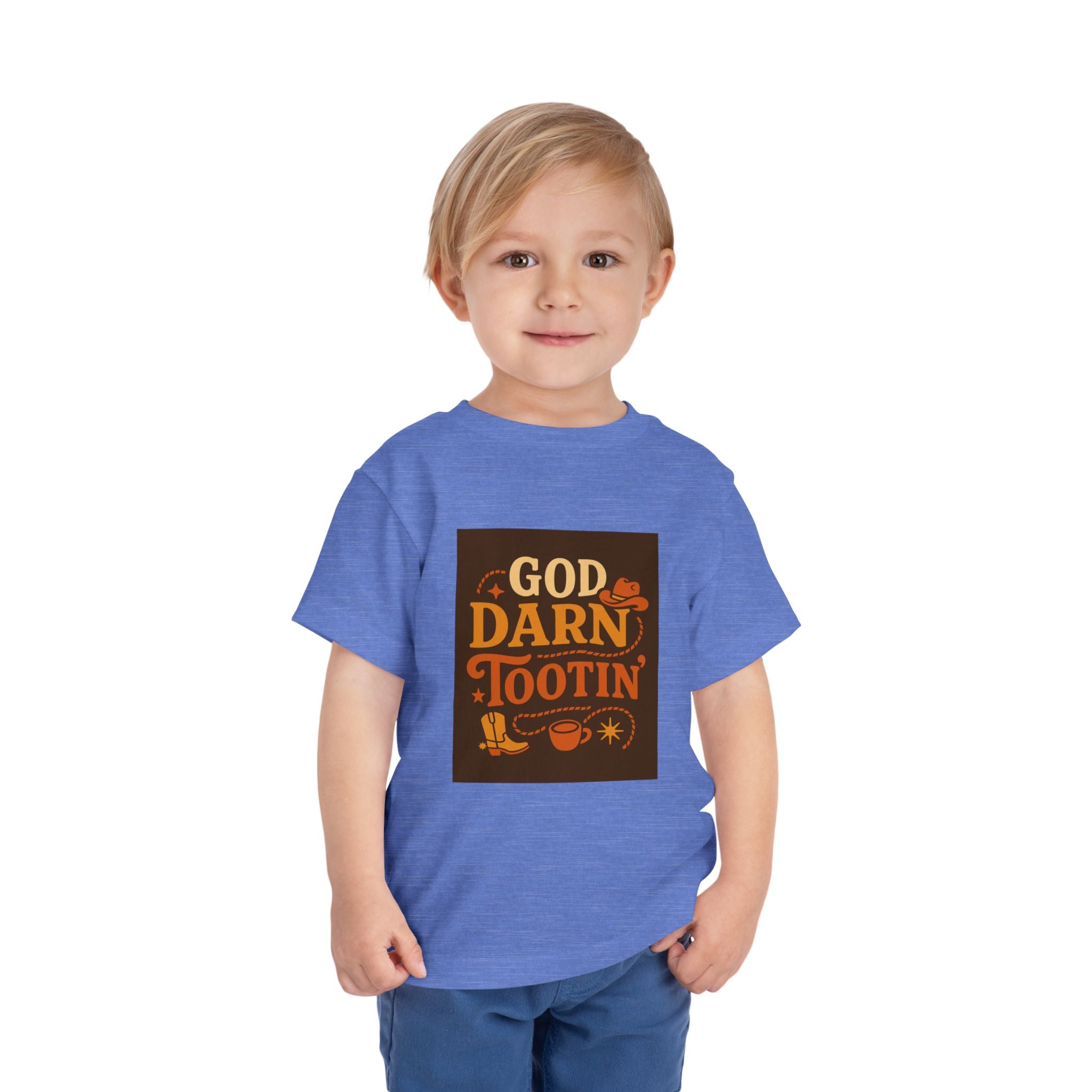 God Darn Tootin Toddler Short Sleeve Tee