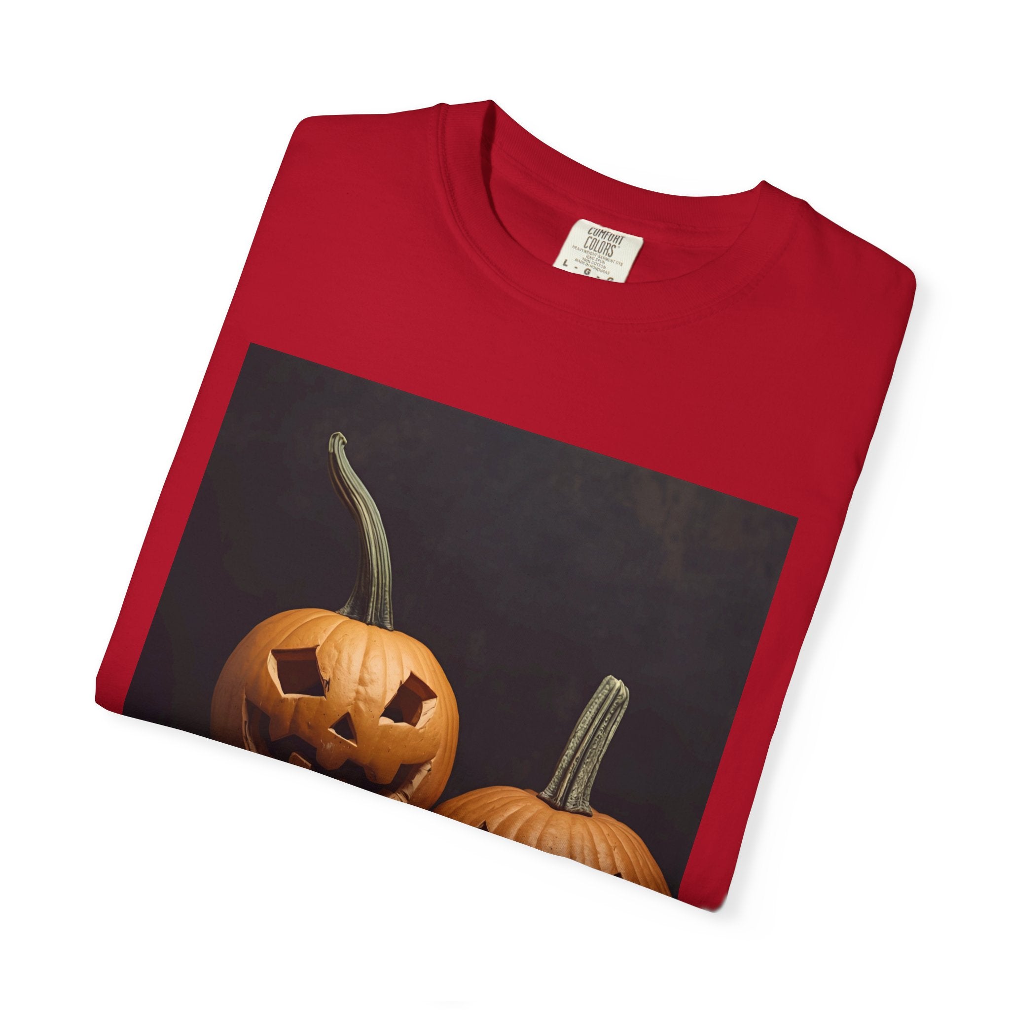 Halloween Pumpkin Graphic Tee, Unisex T-Shirt, Fall Fashion, Cozy Casual Wear, Spooky Season Apparel, Autumn Vibes