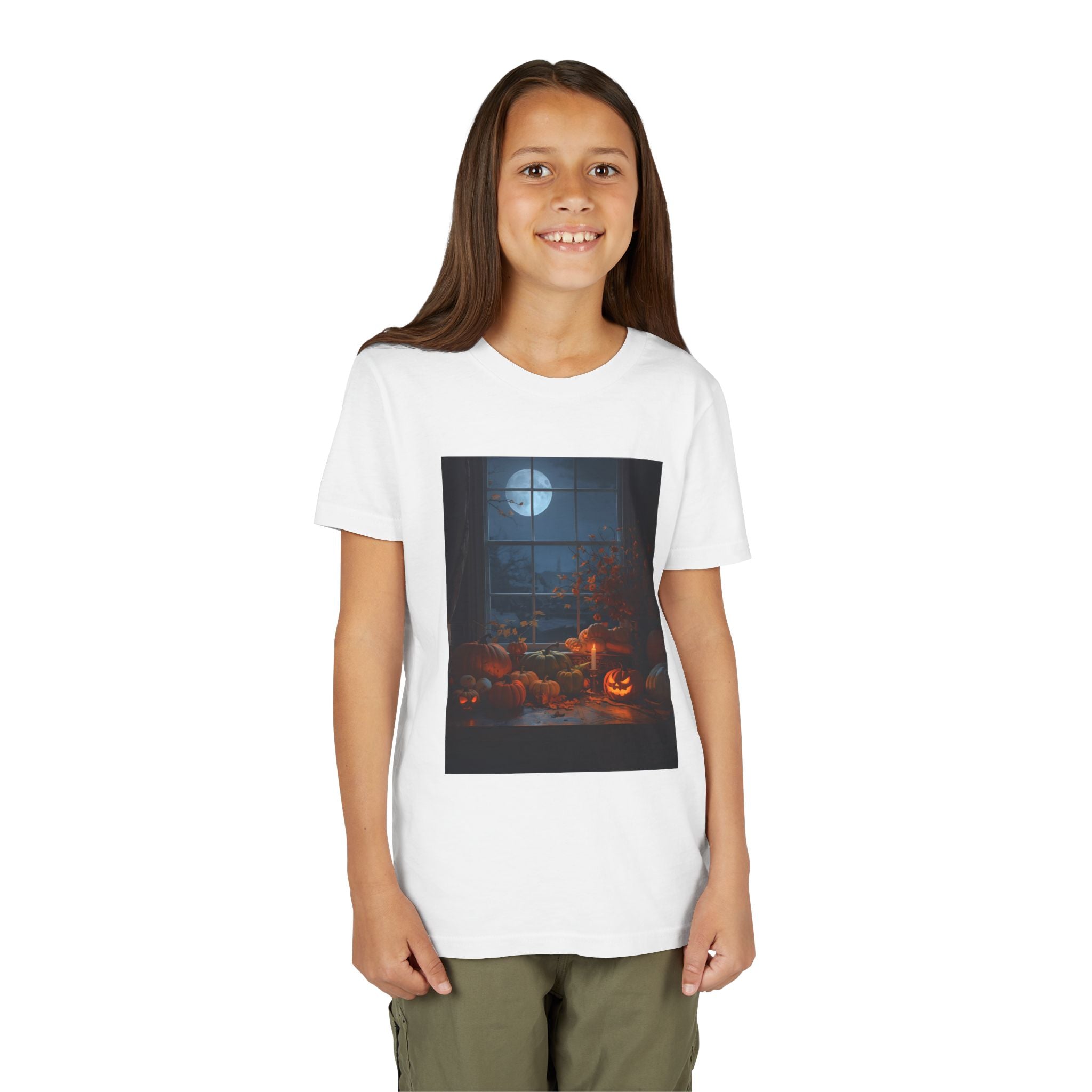 Halloween Pumpkin Youth Short Sleeve Tee