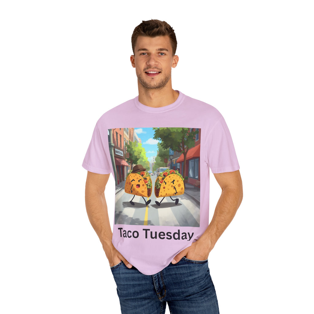 Taco Tuesday Unisex Garment-Dyed T-shirt
