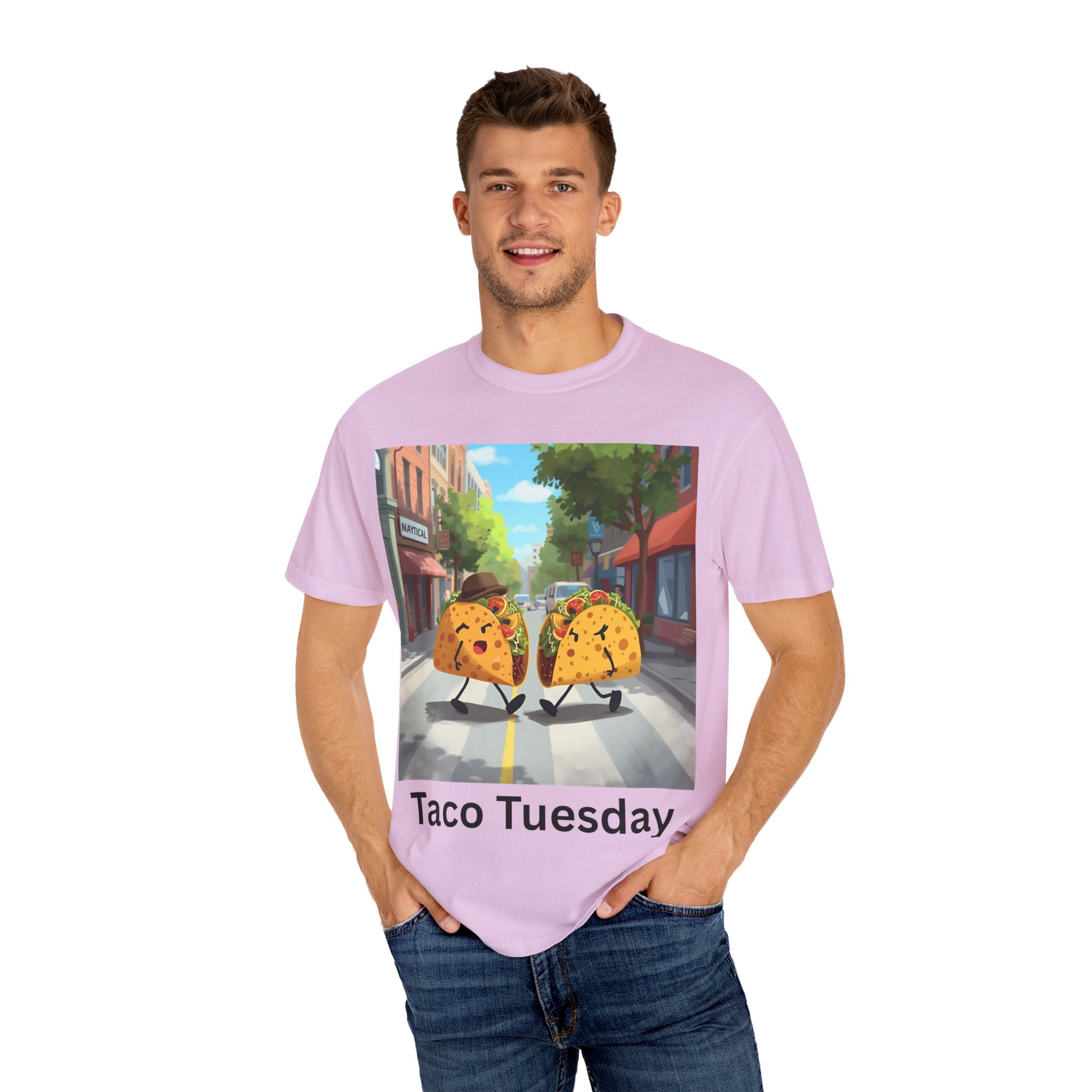 Taco Tuesday Unisex Garment-Dyed T-shirt
