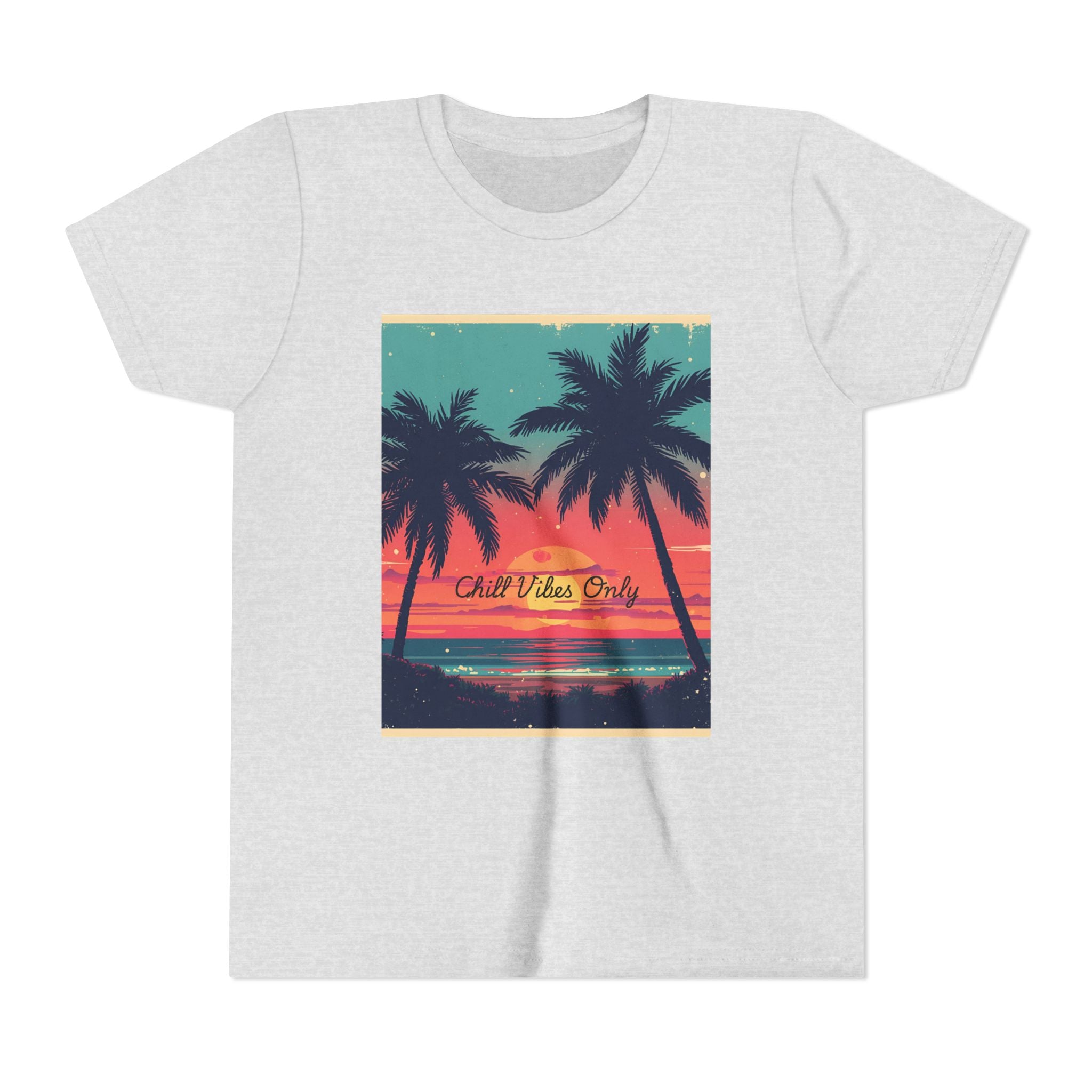 Tropical Sunset Youth Short Sleeve Tee
