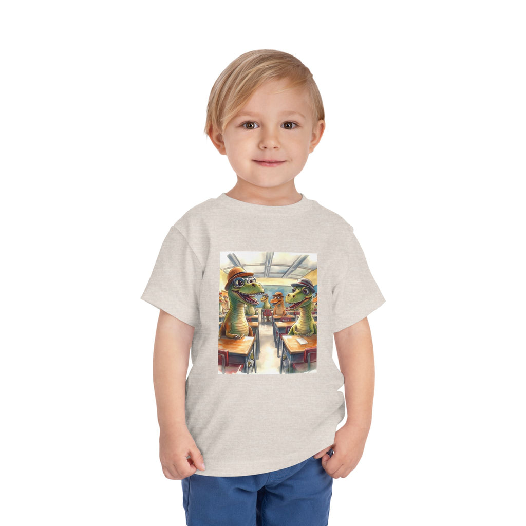 Dinosaur Classroom Toddler Tee - Fun Dino Shirt, Kids T-Shirt, Dinosaur Humor Tee, Cute Short Sleeve Top, Birthday Gift
