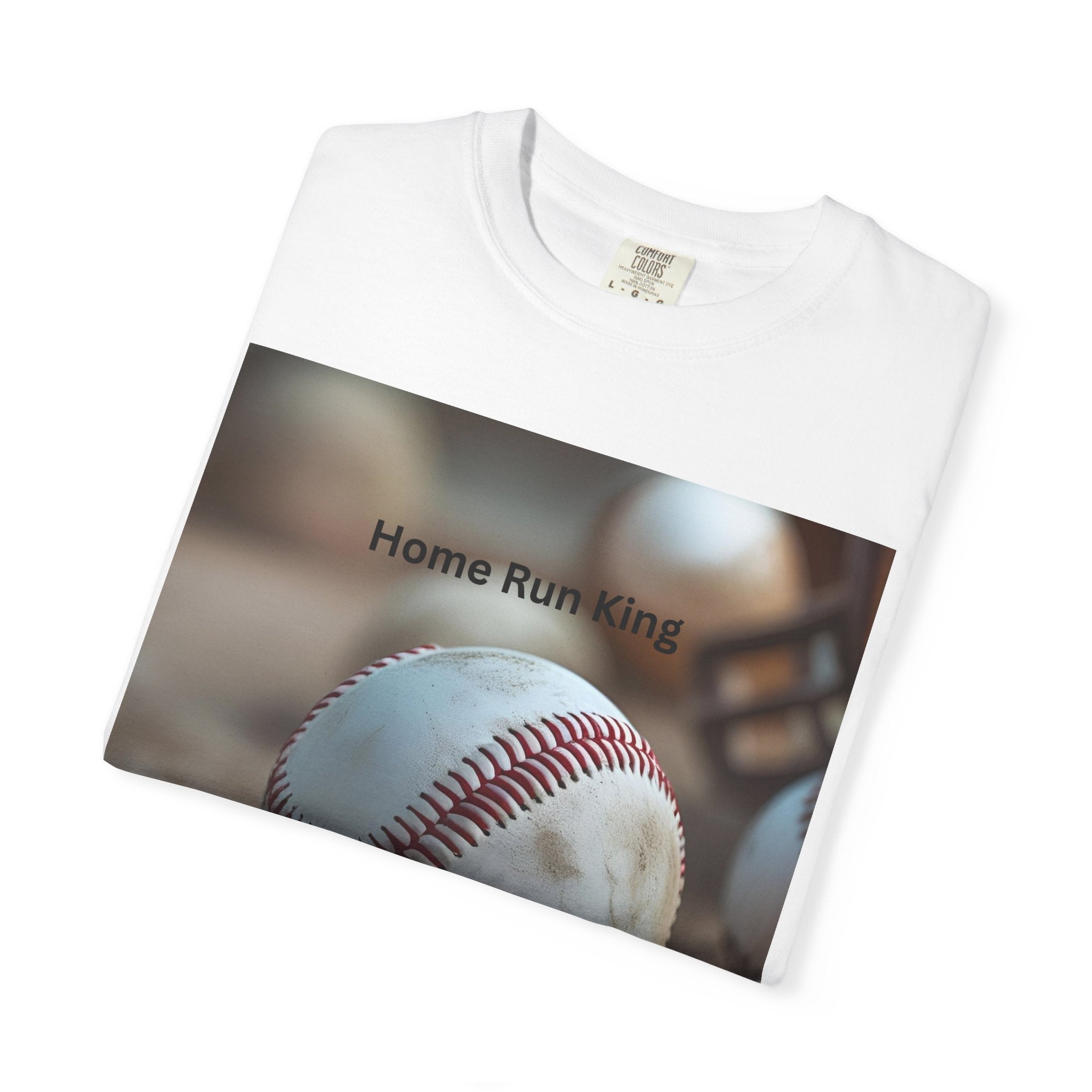 Home Run King T-Shirt for Baseball Lovers, Sports Fan Gift, Unisex Tee for Game Day, Vintage Style Shirt, Athletic Wear