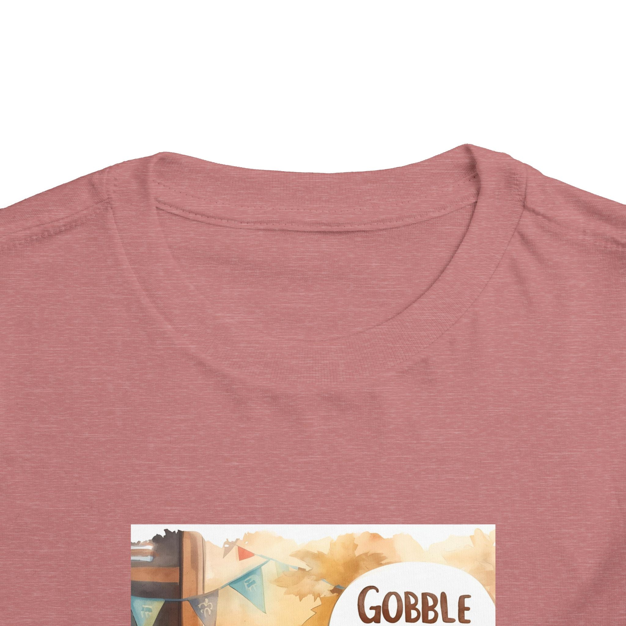 Thanksgiving Turkey Toddler Short Sleeve Tee
