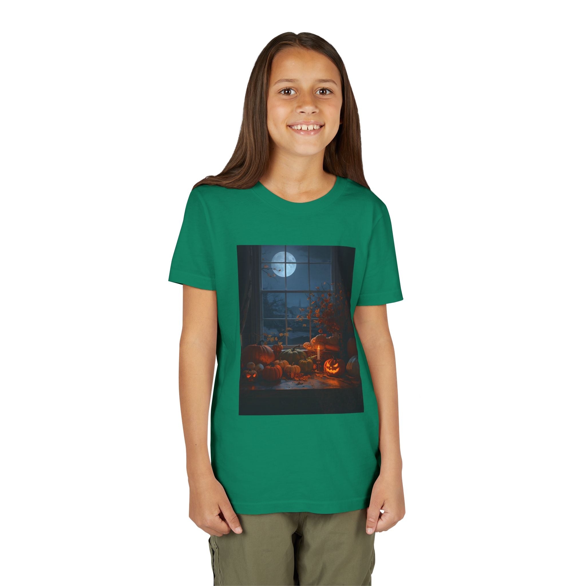Halloween Pumpkin Youth Short Sleeve Tee