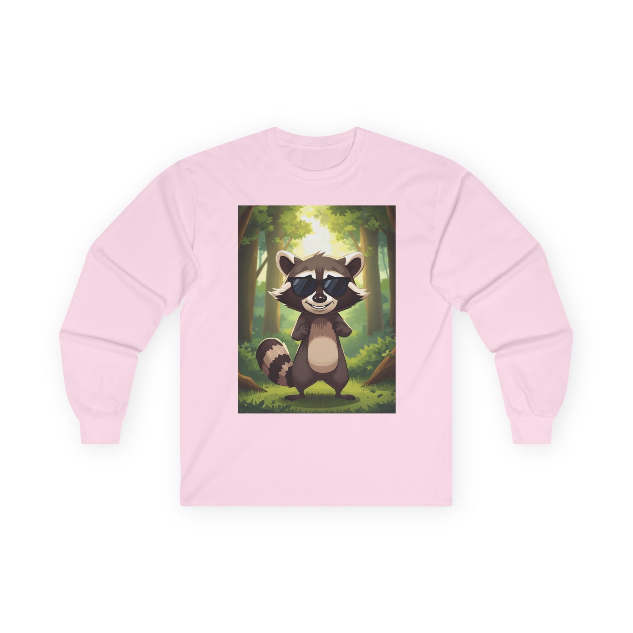 Adorable Raccoon Long Sleeve Tee for Nature Lovers, Perfect Gift for Kids and Adults, Cute Animal Graphic Shirt, Cozy Wear for [...]