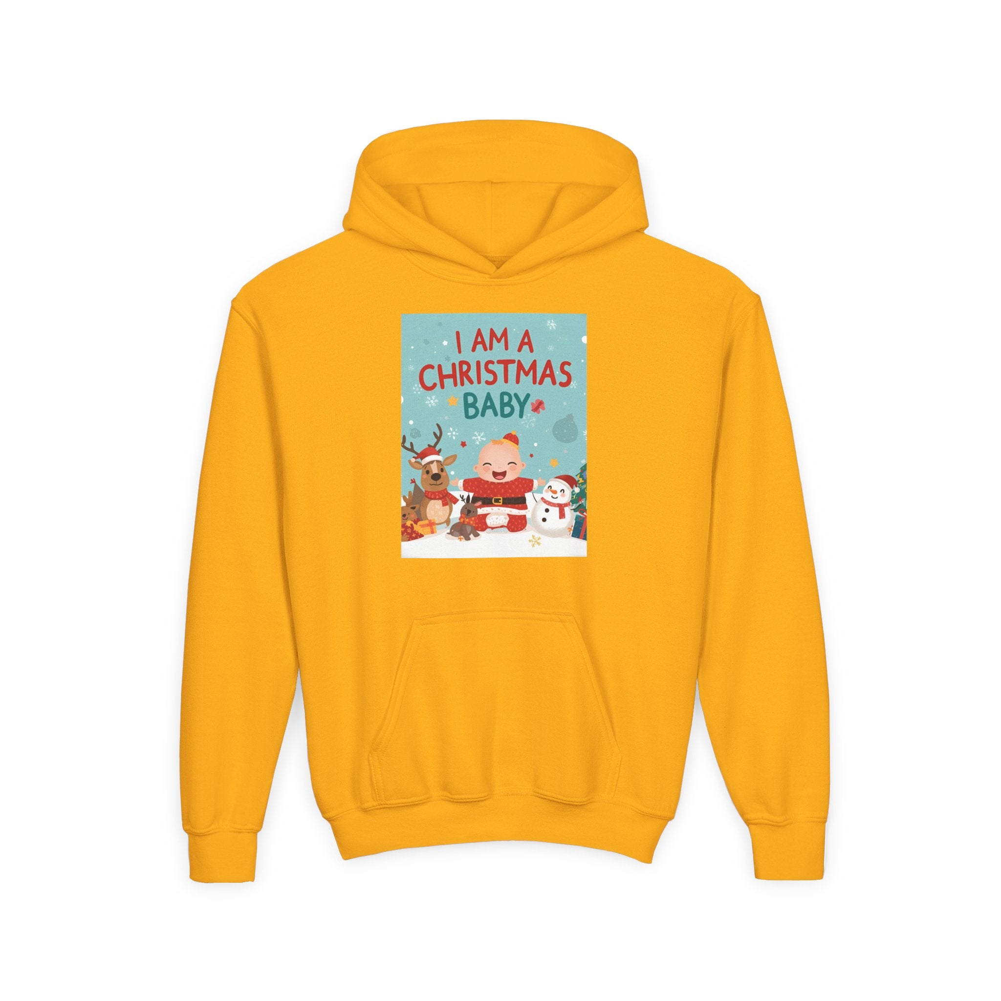 Christmas Youth Heavy Blend Hooded Sweatshirt