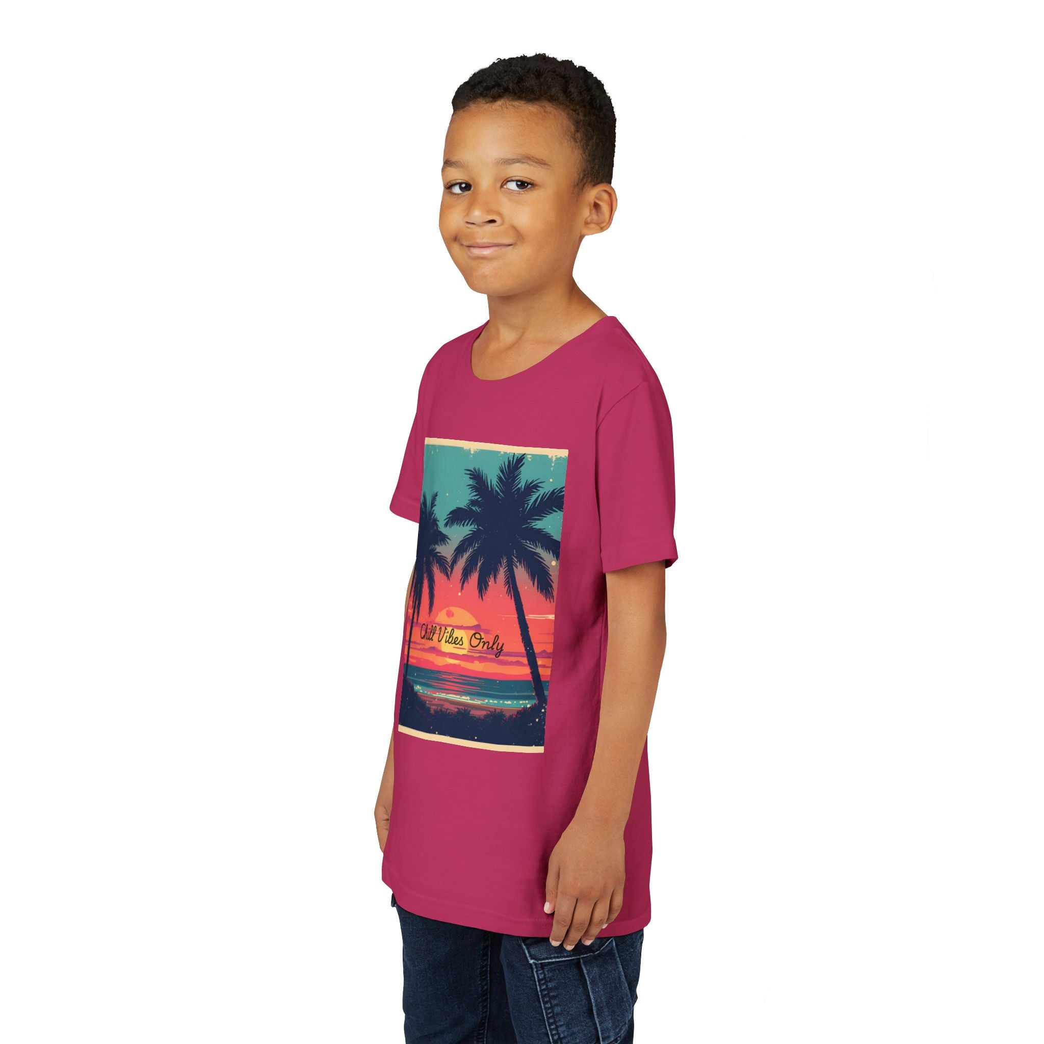 Tropical Sunset Youth Short Sleeve Tee