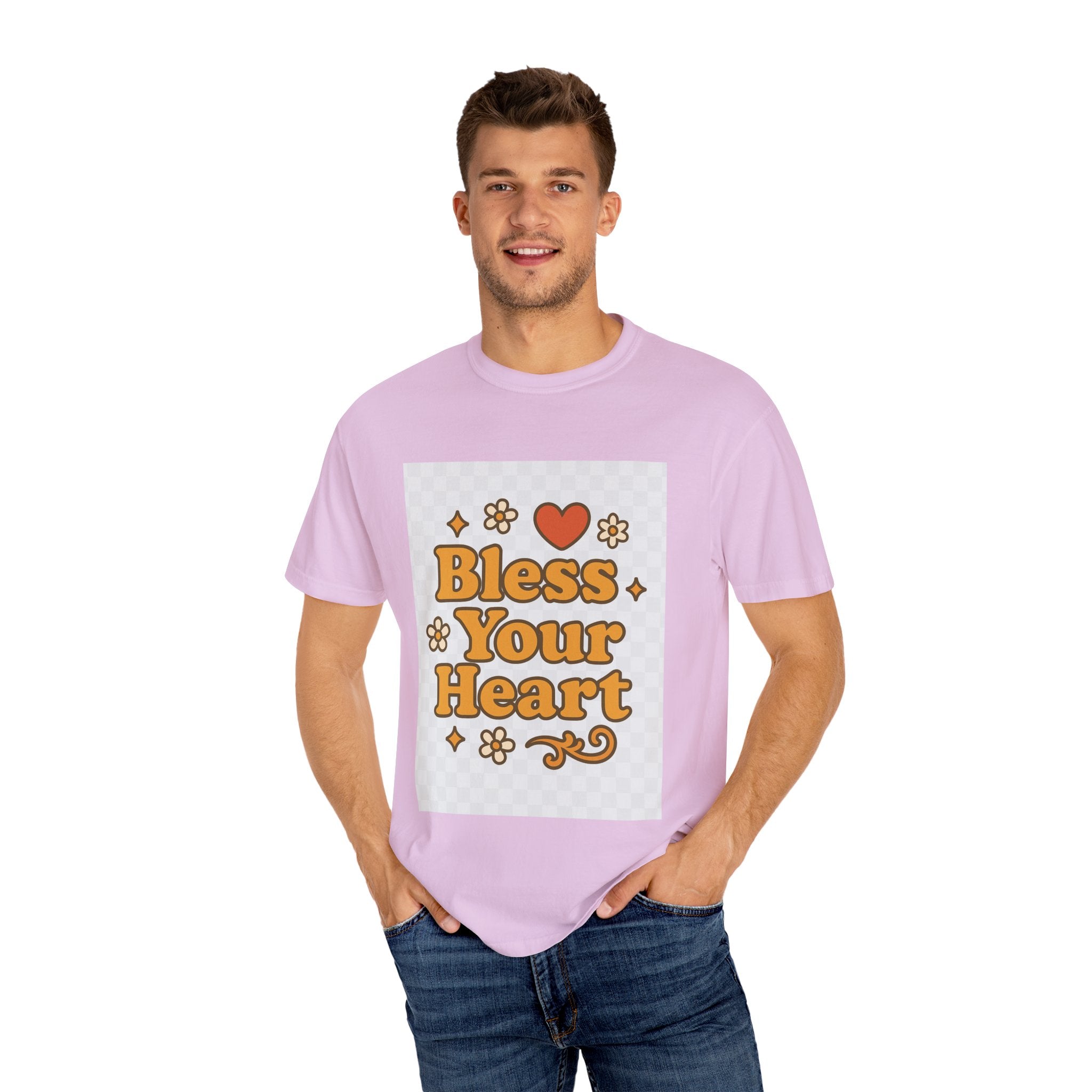 Bless Your Heart Unisex T-Shirt - Garment-Dyed Comfort for Every Occasion