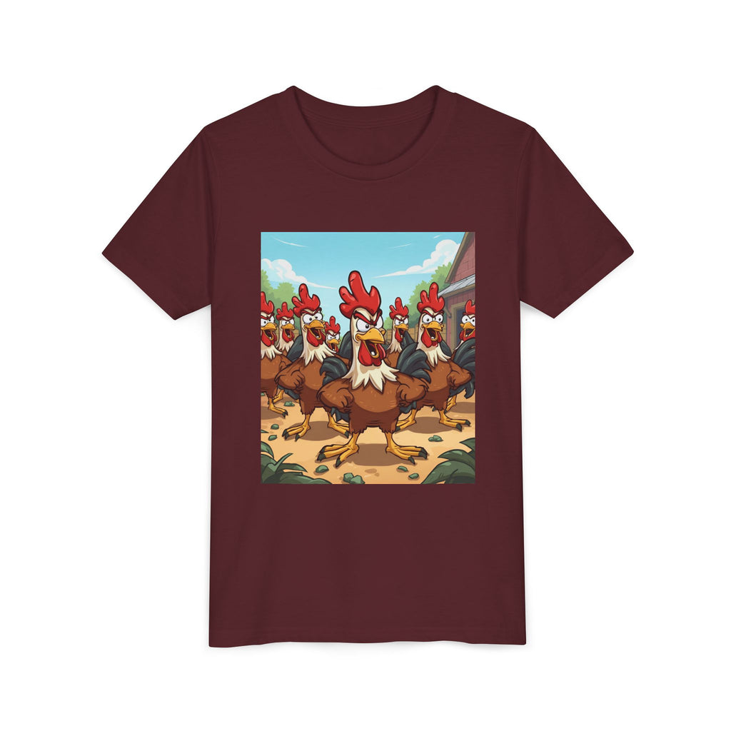 Chicken Funny Youth Short Sleeve Tee