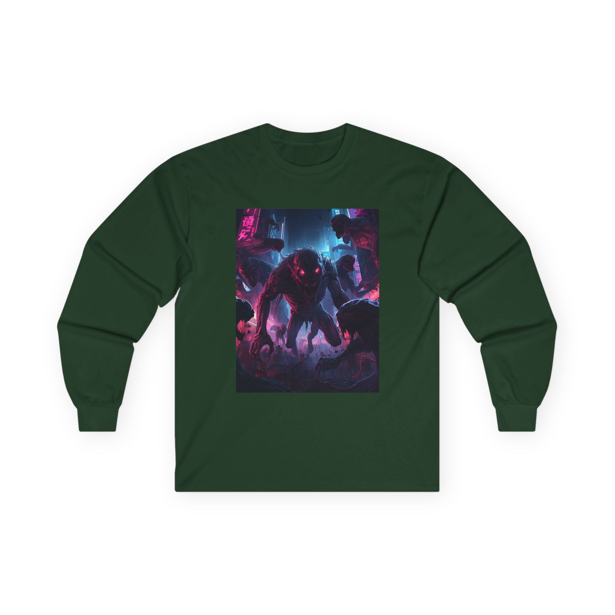 Spooky Creature Unisex Ultra Cotton Long Sleeve Tee
