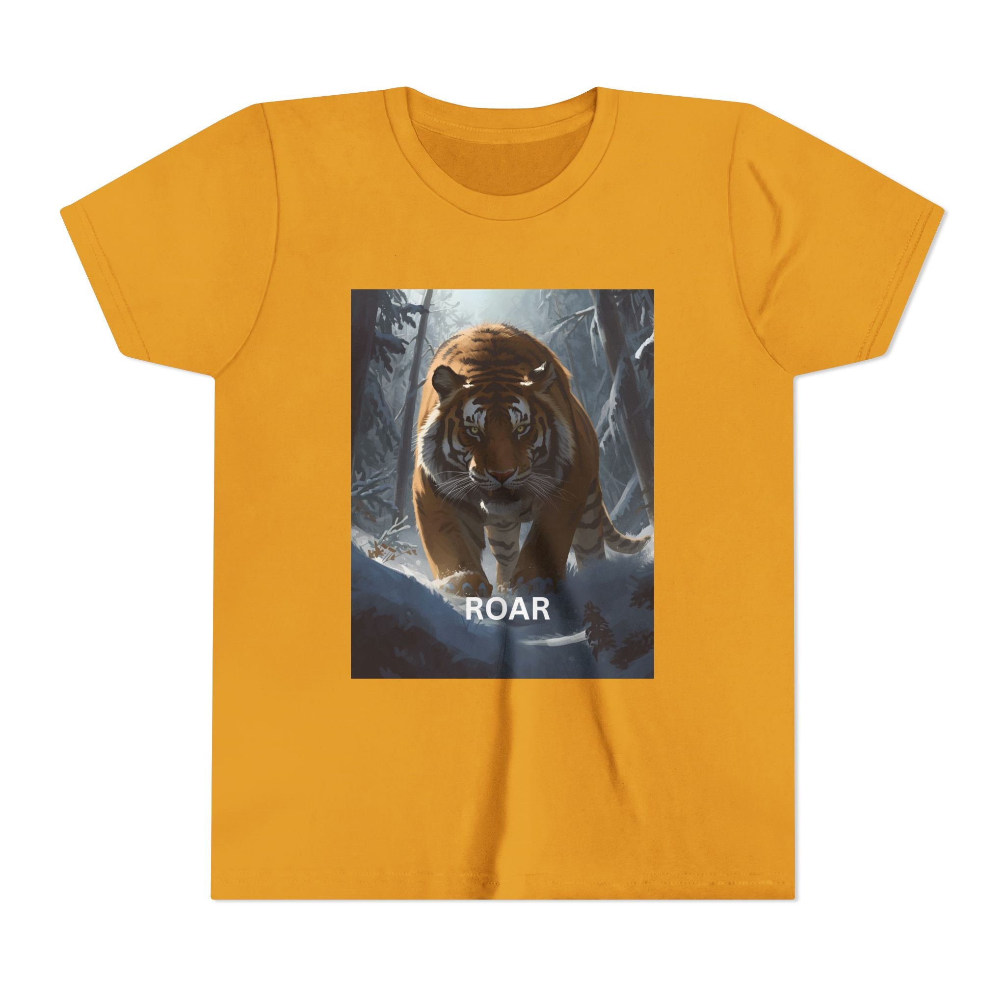 Tiger Roar Snow Youth Short Sleeve Tee