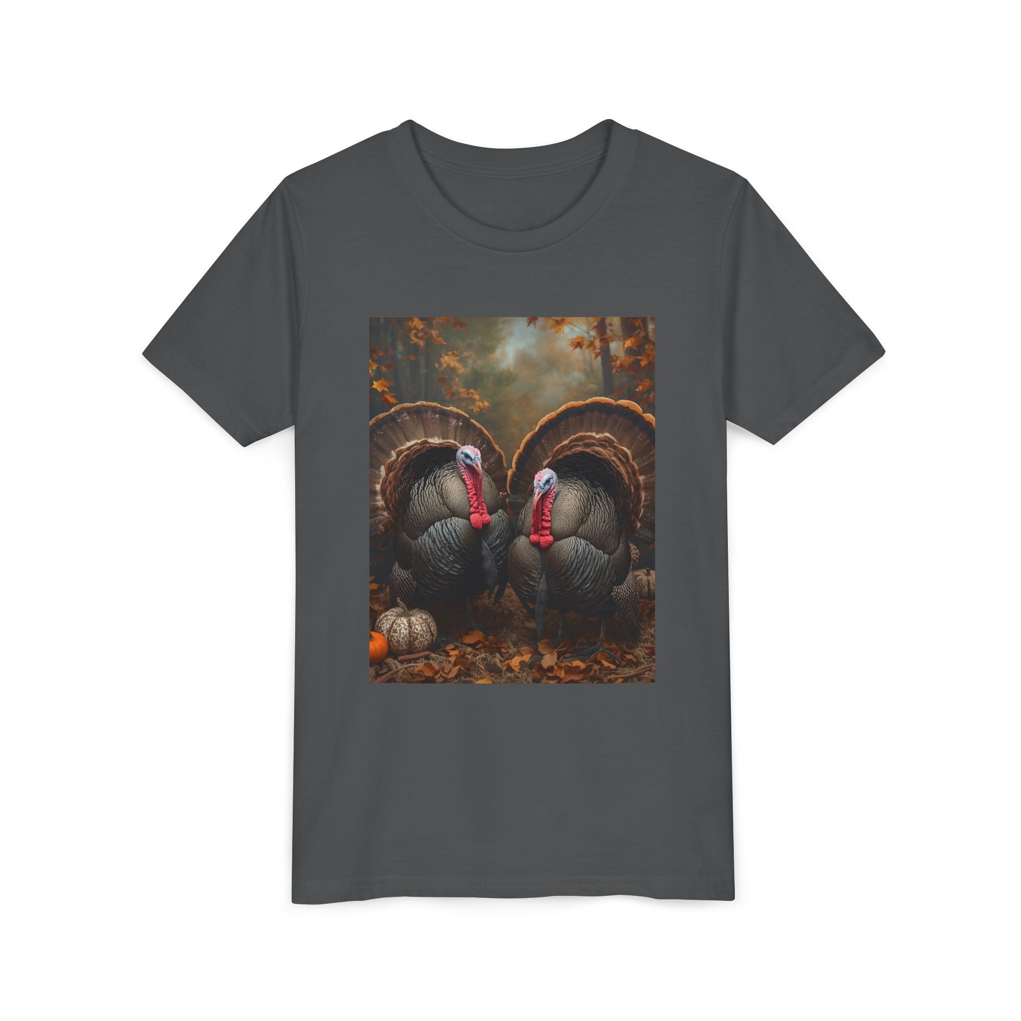Thanksgiving Turkey Youth Short Sleeve Tee