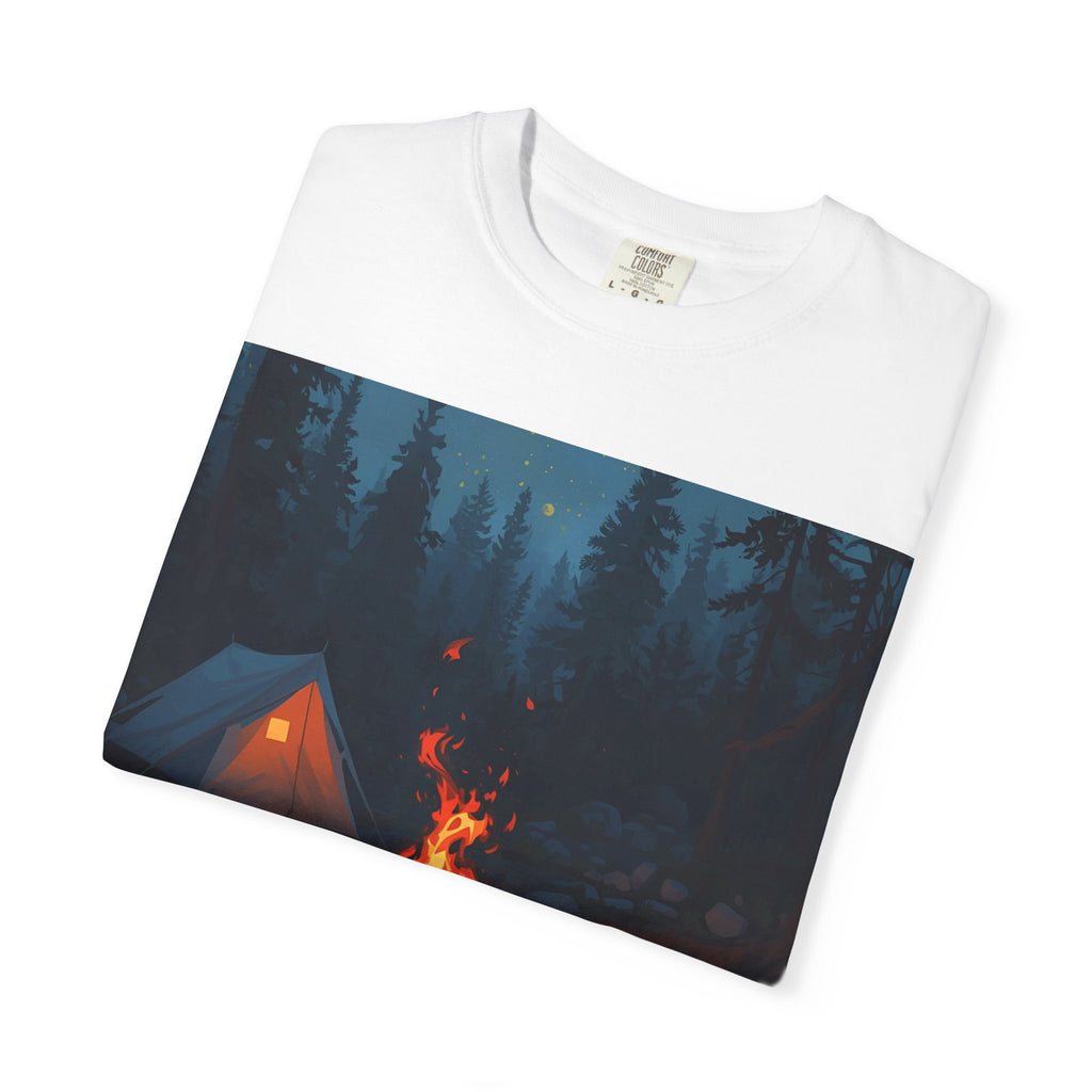 Cozy Campfire Unisex Garment-Dyed T-shirt