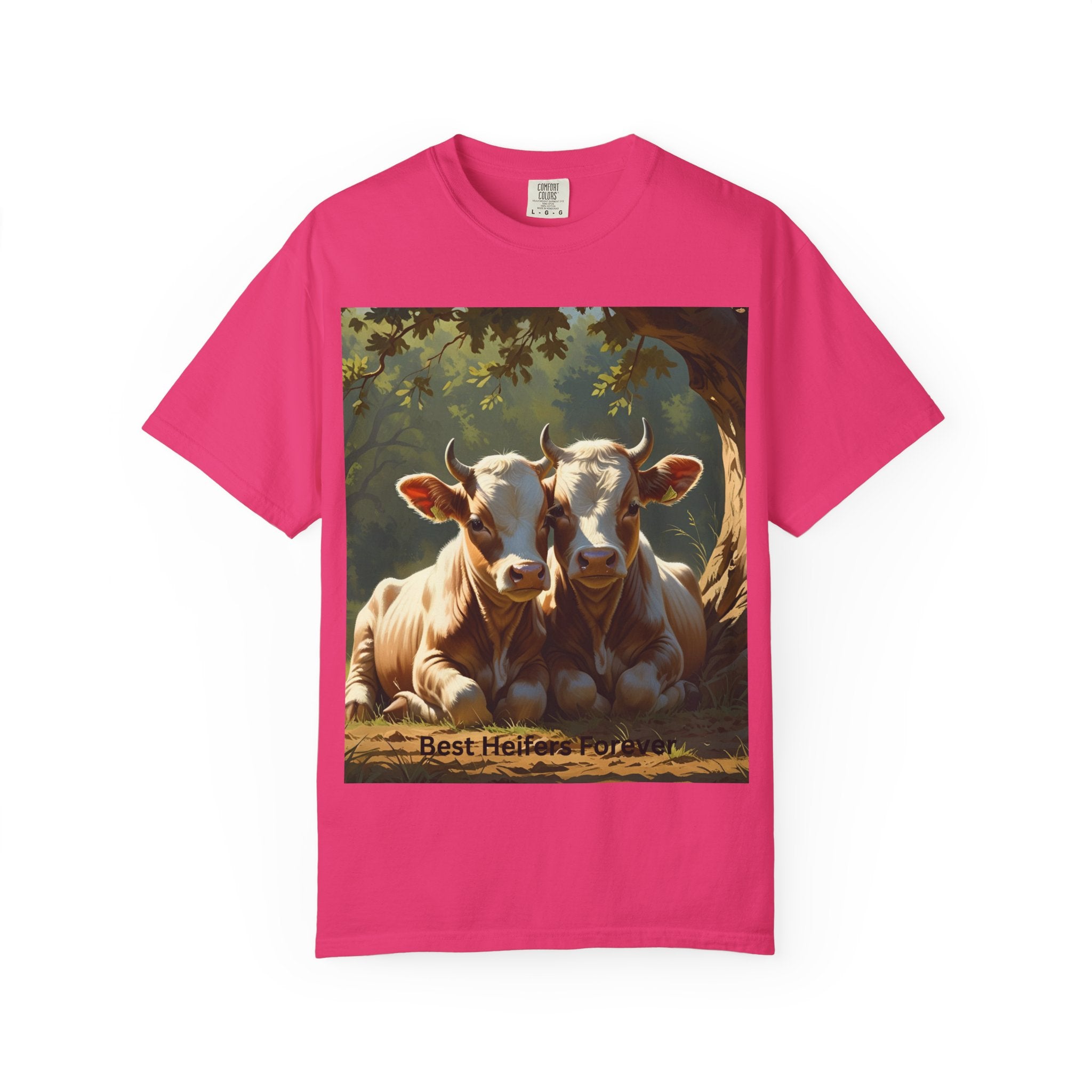 Best Heifers Forever T-shirt, Cute Cow Shirt, Animal Lover Gift, Farm T-shirt, Gift for Her, Unisex Casual Wear