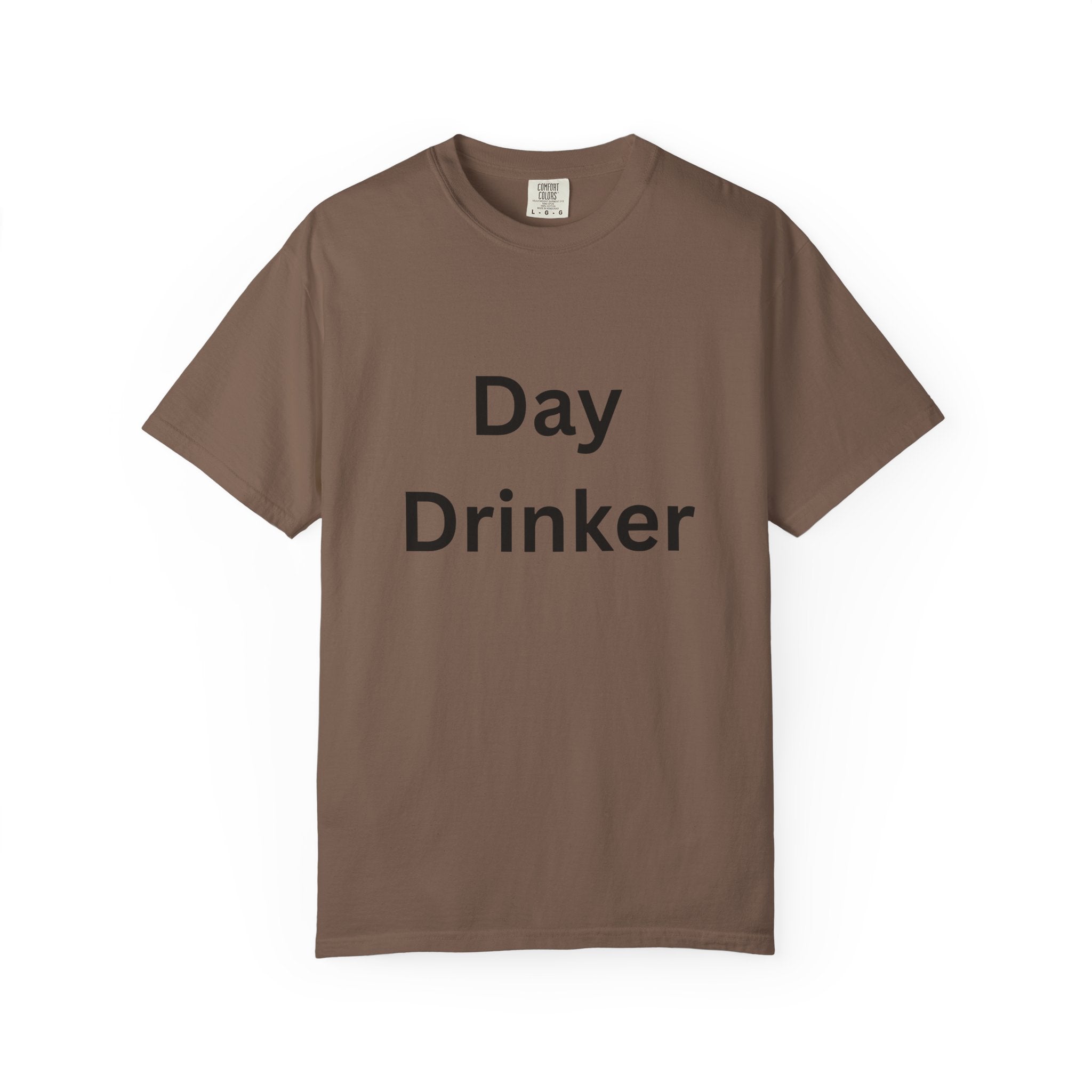 Day Drinker Unisex Garment-Dyed T-Shirt, Fun Summer Shirt, Gift for Friends, Casual Wear, Party Tee