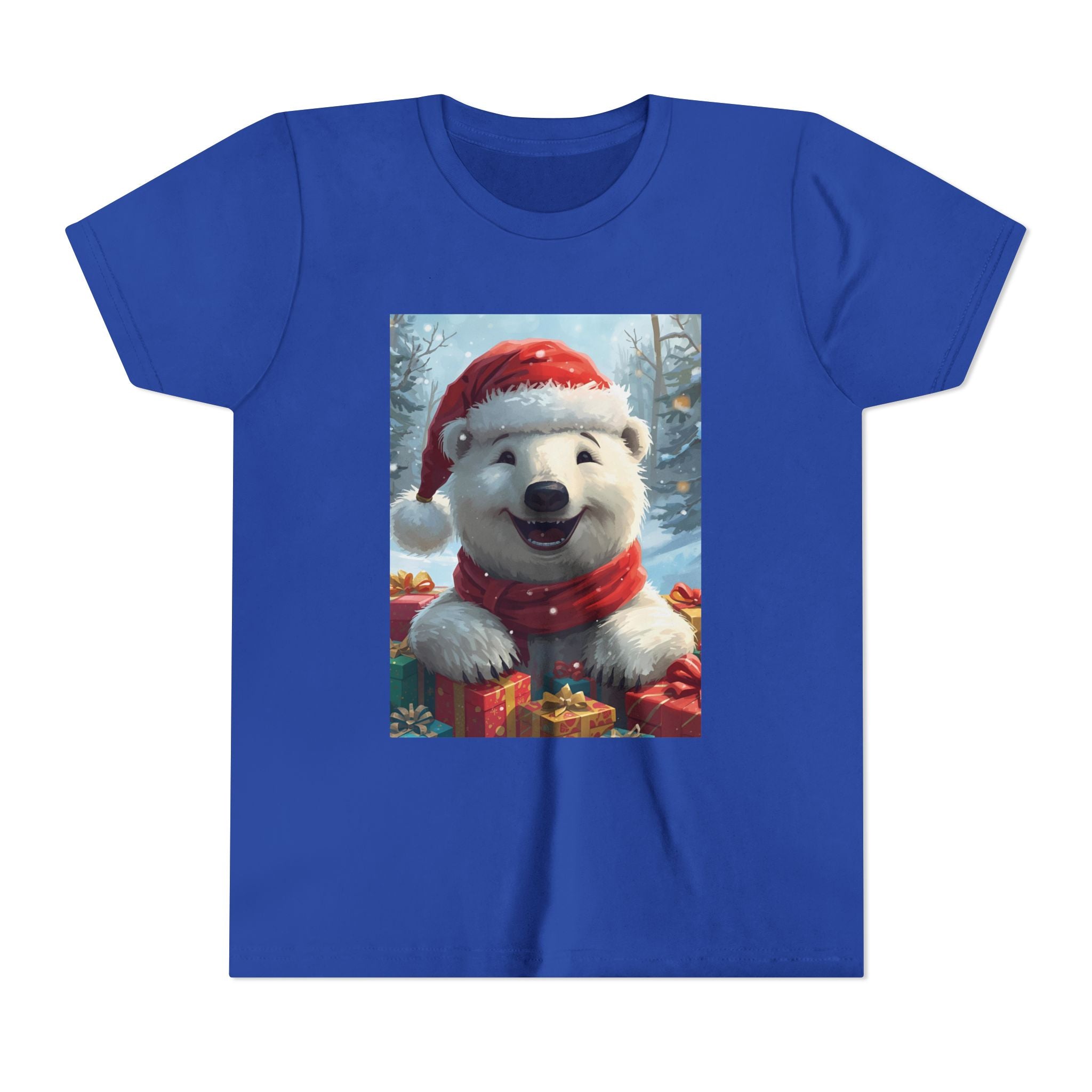 Christmas Bear Youth Short Sleeve Tee
