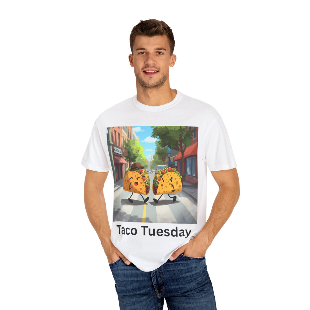 Taco Tuesday Unisex Garment-Dyed T-shirt