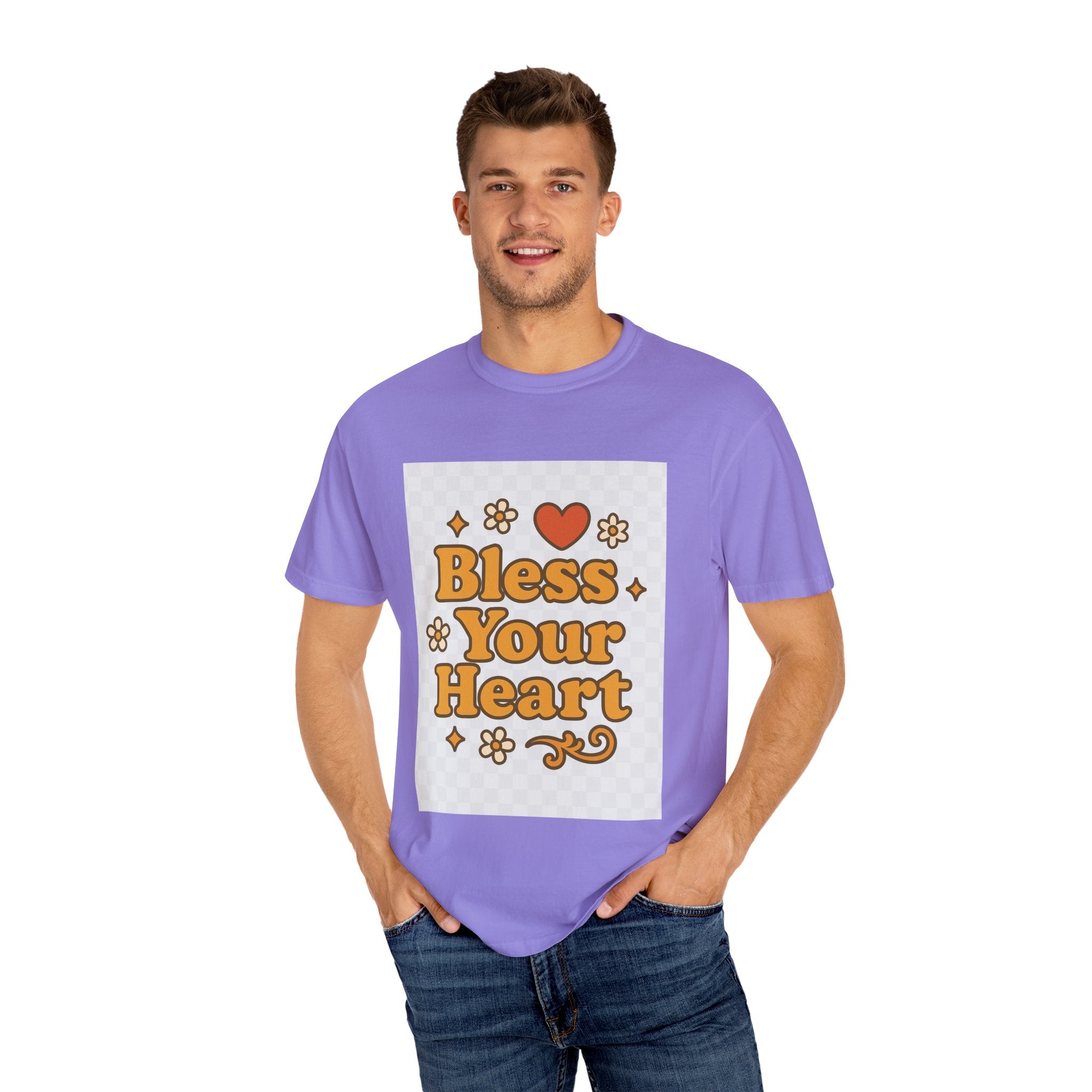 Bless Your Heart Unisex T-Shirt - Garment-Dyed Comfort for Every Occasion