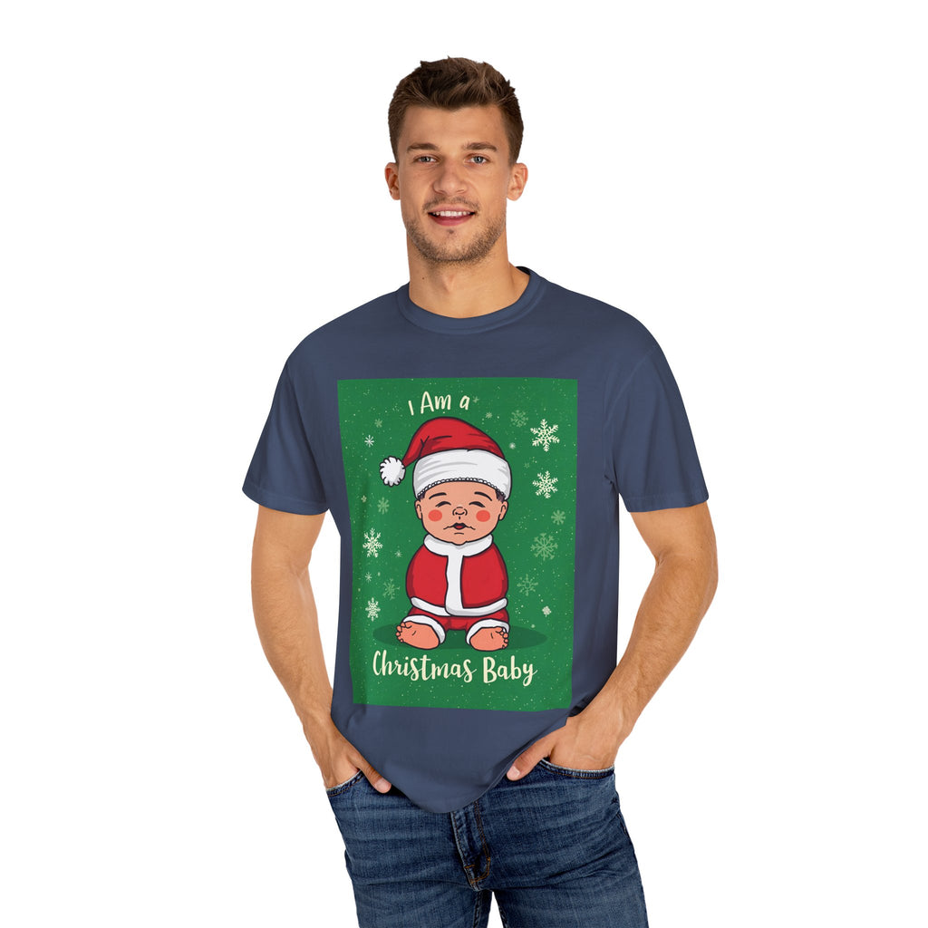 Christmas Baby T-Shirt, Cute Holiday Tee, Unisex Christmas Apparel, Baby's First Christmas, Family Matching Shirt