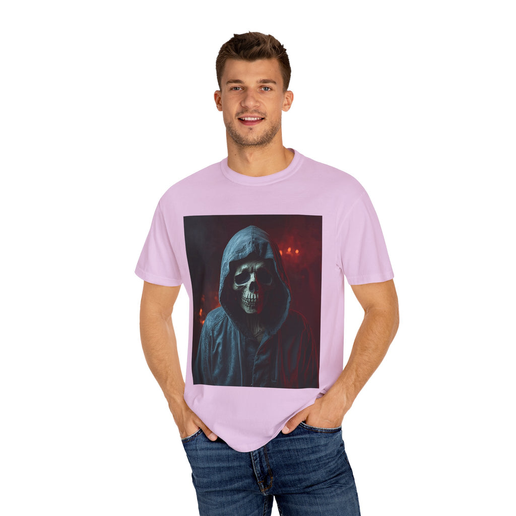 Unisex Gothic Skull T-Shirt | Edgy Graphic Tee | Perfect for Halloween, Casual Wear, Gifts, Horror Lovers