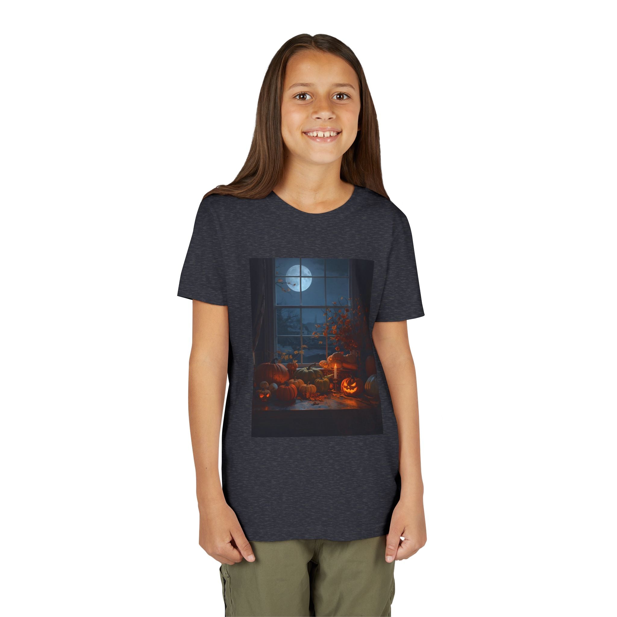 Halloween Pumpkin Youth Short Sleeve Tee