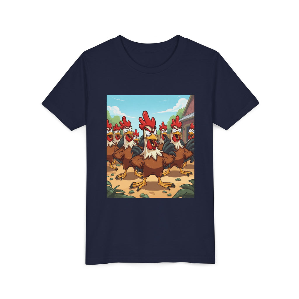 Chicken Funny Youth Short Sleeve Tee