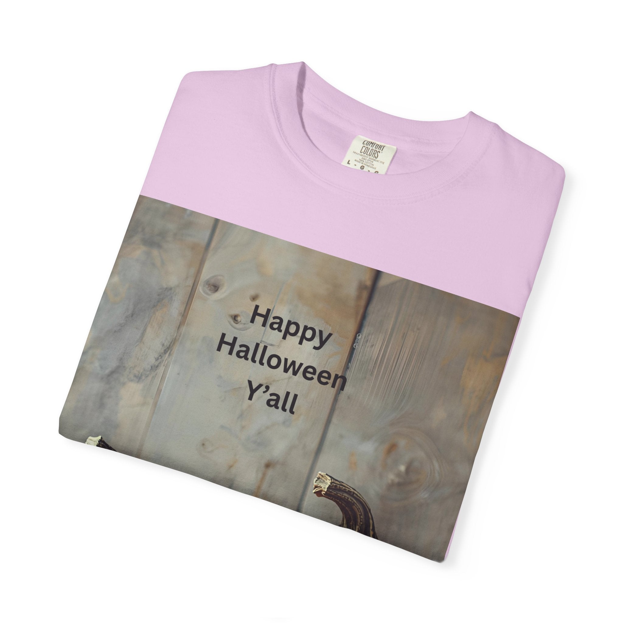 Happy Halloween Unisex T-Shirt, Spooky Fall Tee, Pumpkin Graphic Shirt, Halloween Costume Top, Fall Celebration Wear