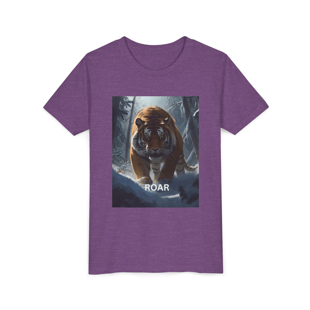 Tiger Roar Snow Youth Short Sleeve Tee