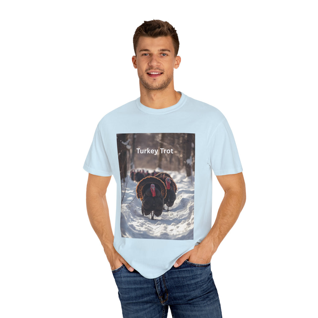 Turkey Trot Unisex T-Shirt, Thanksgiving Shirt, Holiday Apparel, Cozy Fall T-Shirt, Turkey Day Outfit, Casual Wear