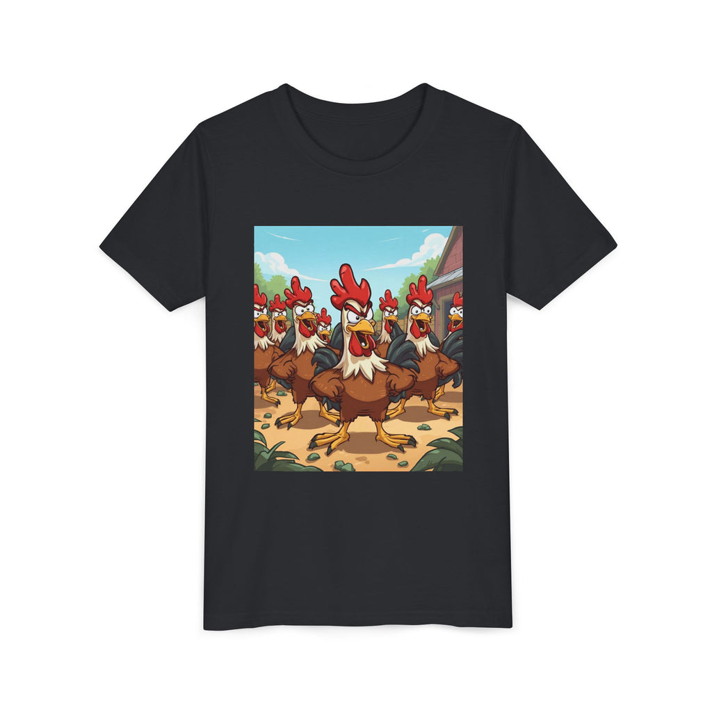 Chicken Funny Youth Short Sleeve Tee